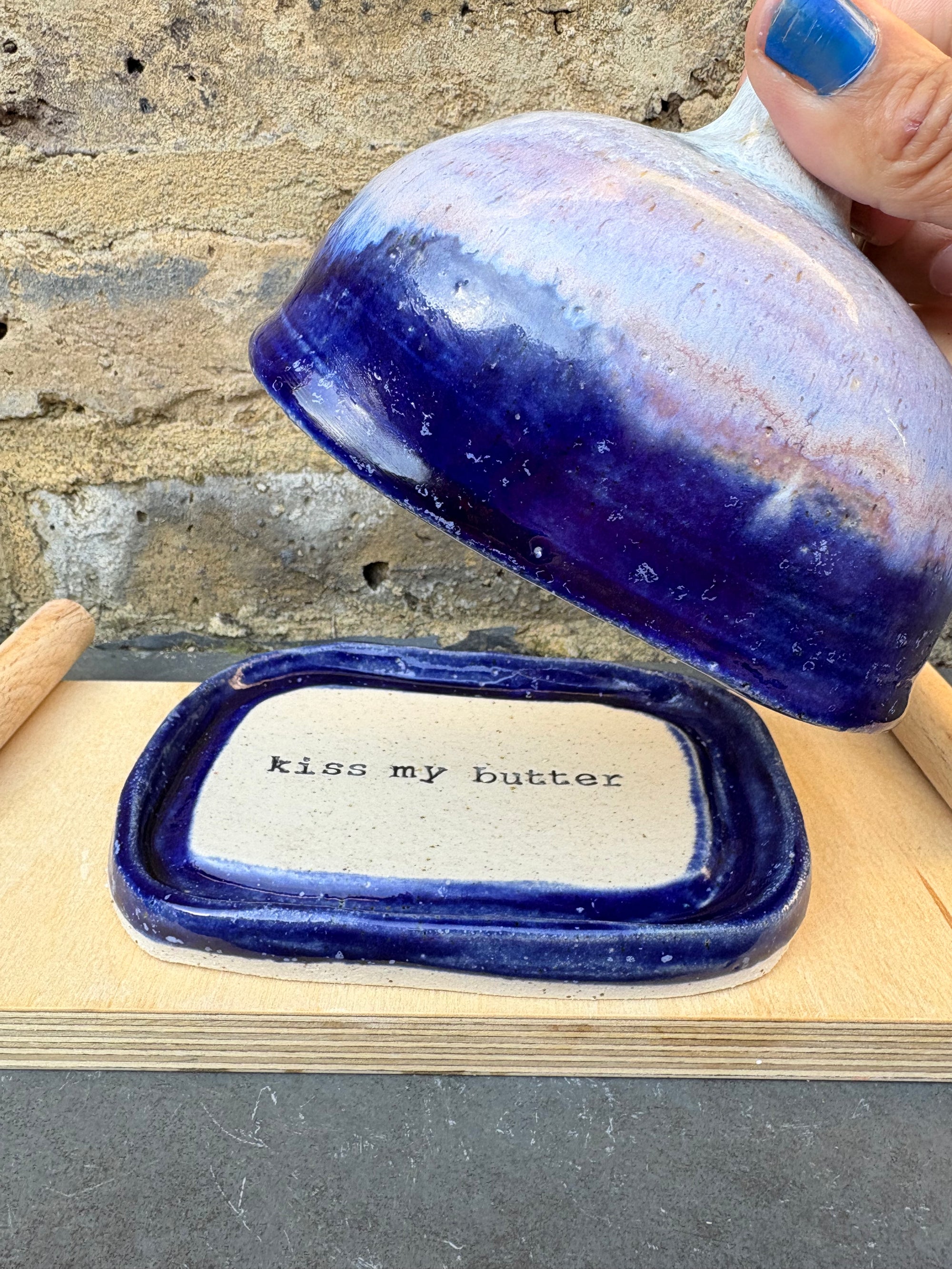 Butter Dish (kiss my butter)