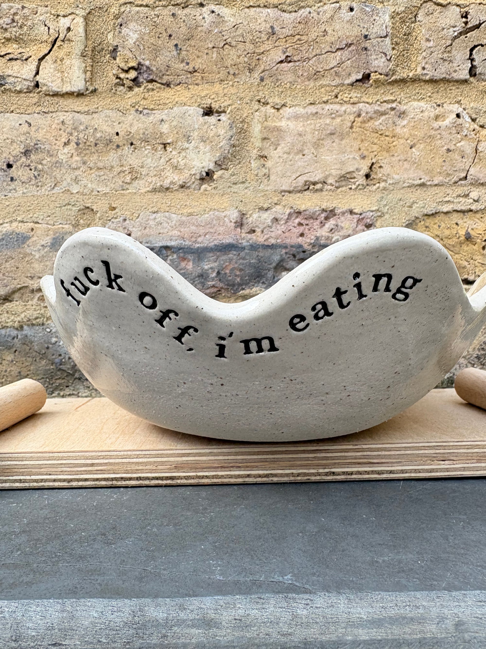 “fuck off, i'm eating" bowl