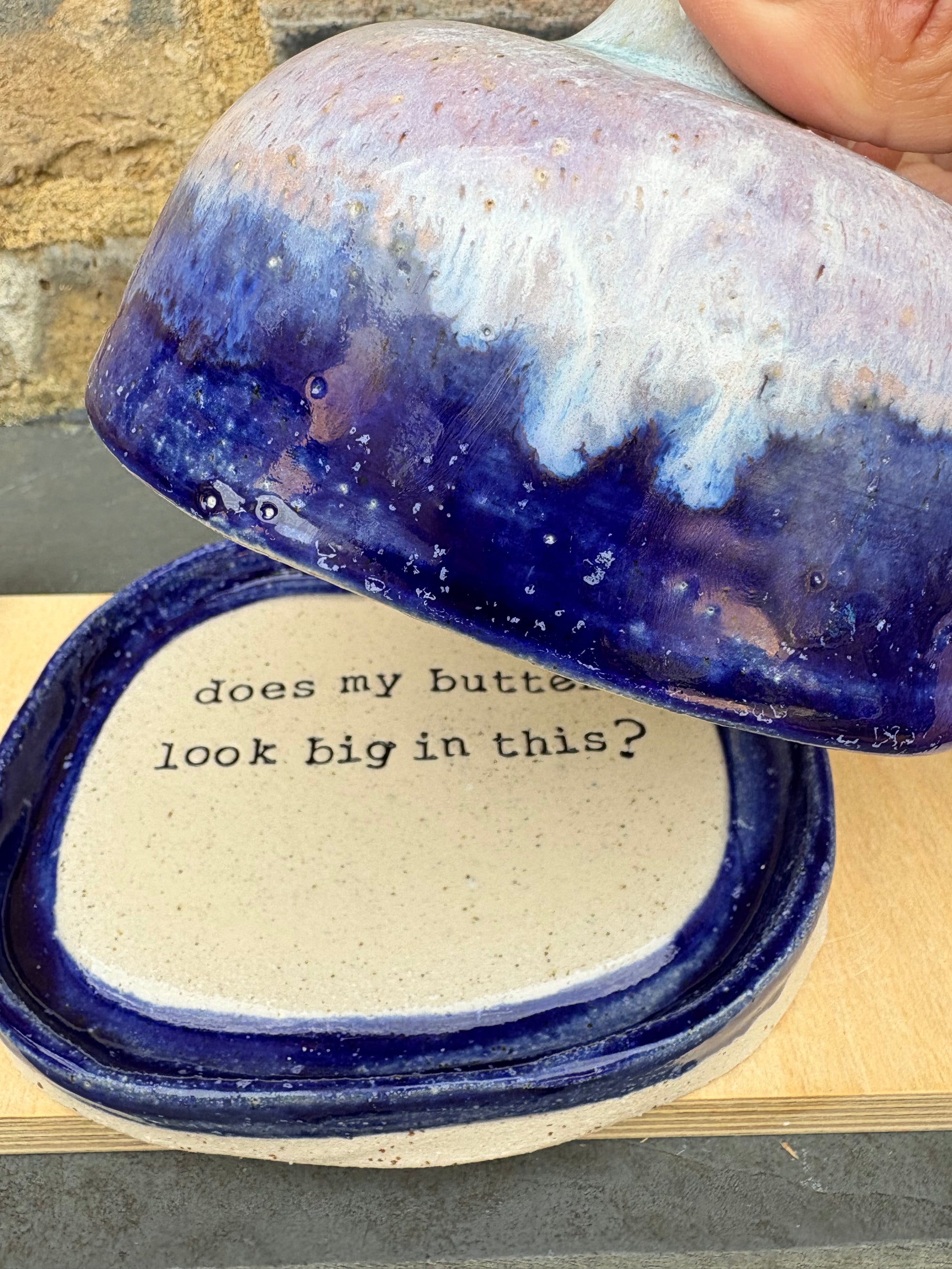 Butter Dish (does my butter look big in this?)