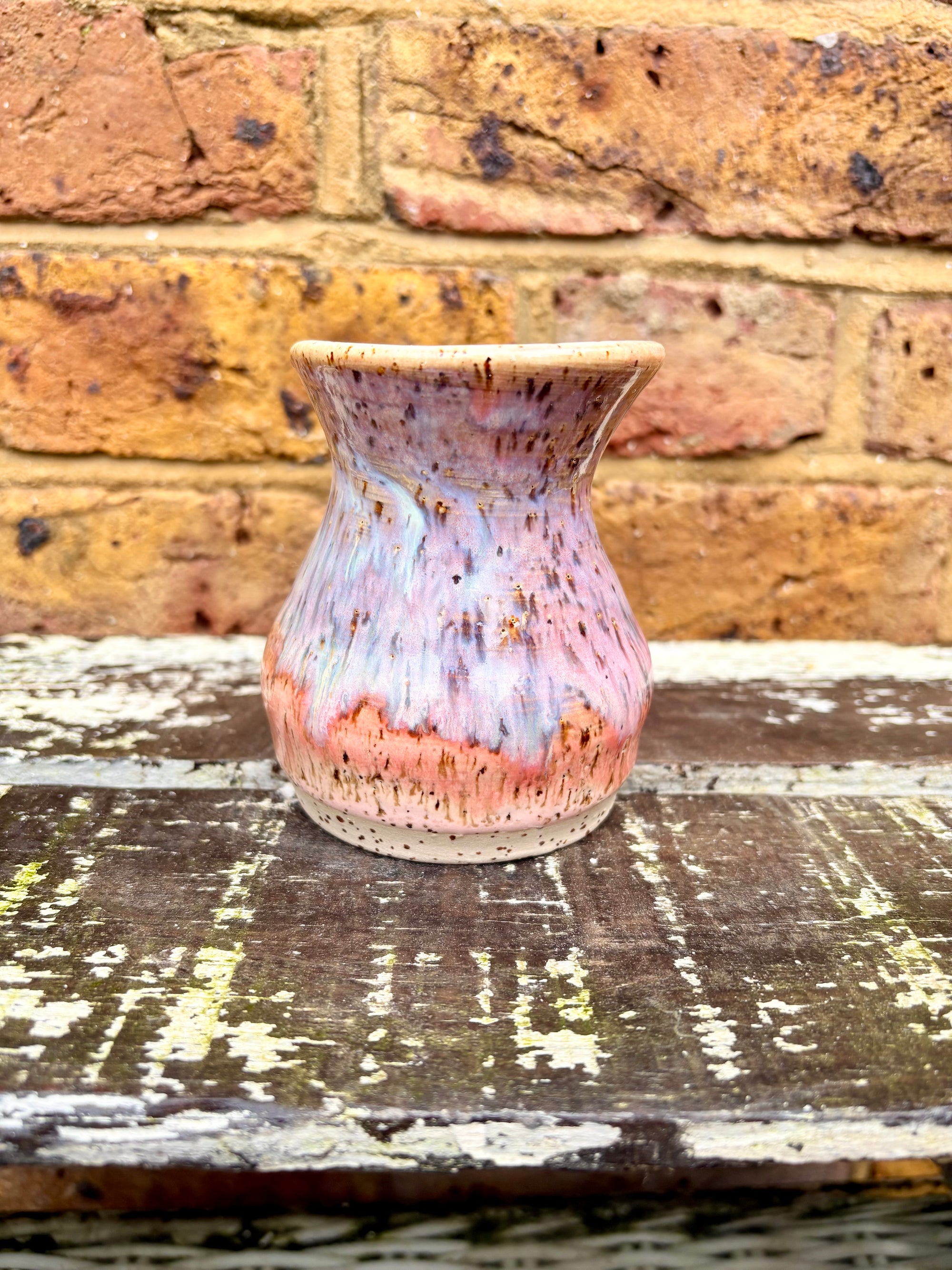 "bloom, die, repeat" chubby vase (lilac)