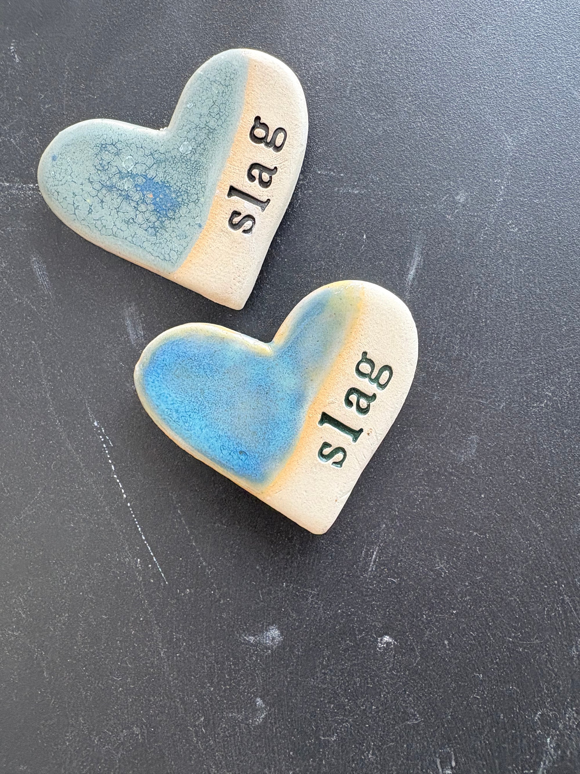 “Slag" Magnet (medium, blue)