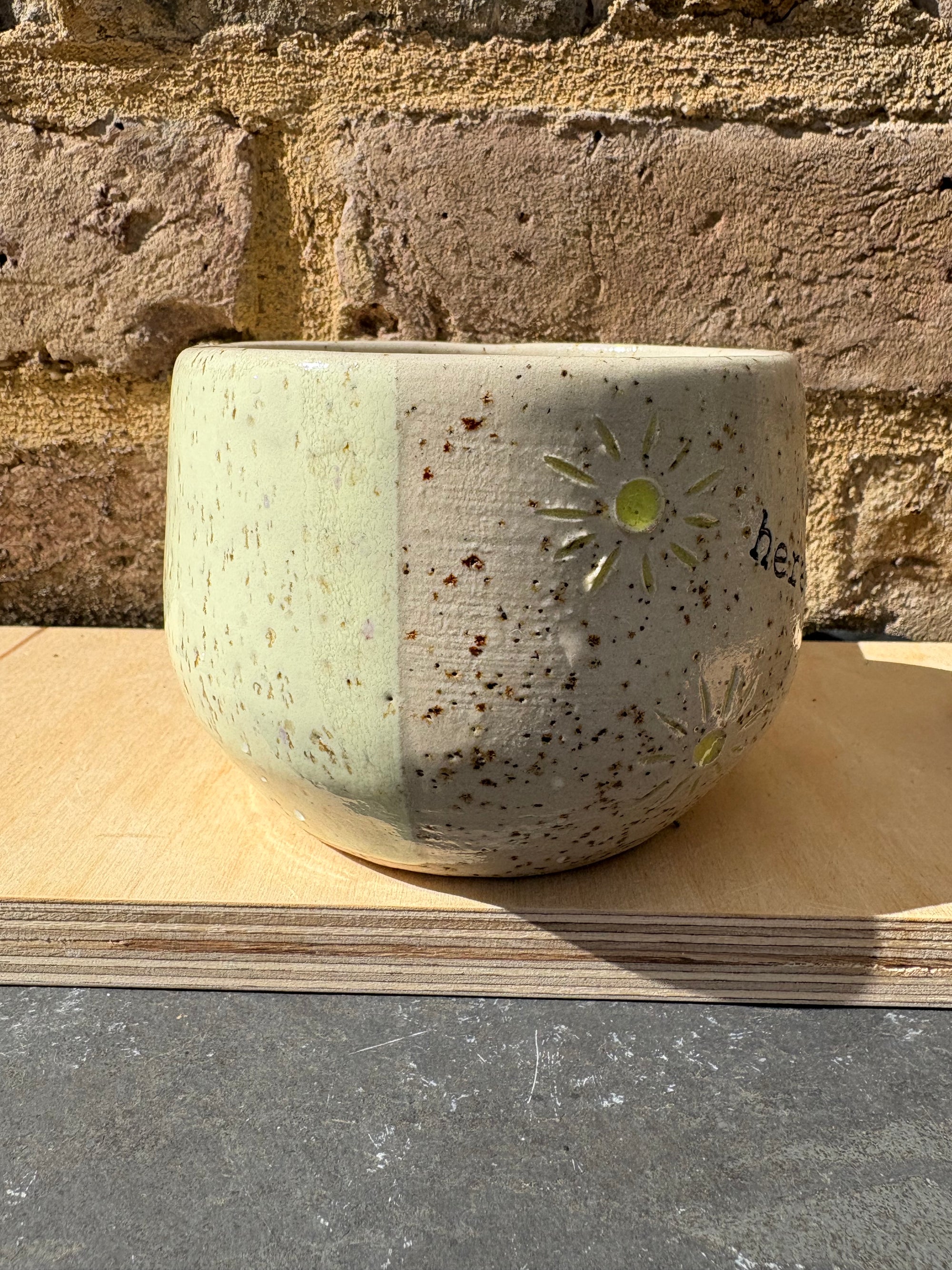 Here comes the sun mug (5 yellow suns)