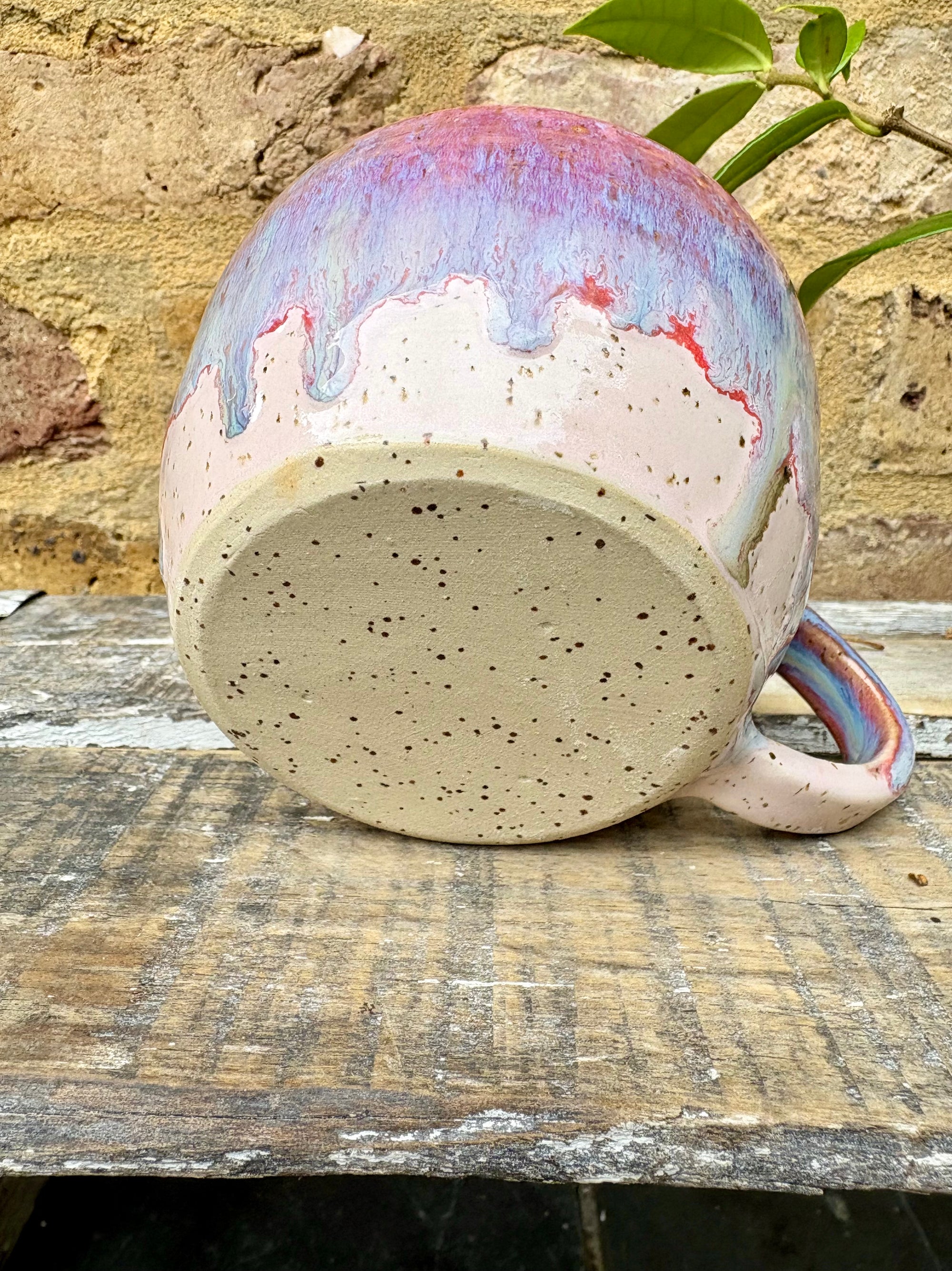 "please shut the fuck up" mug (Purple)