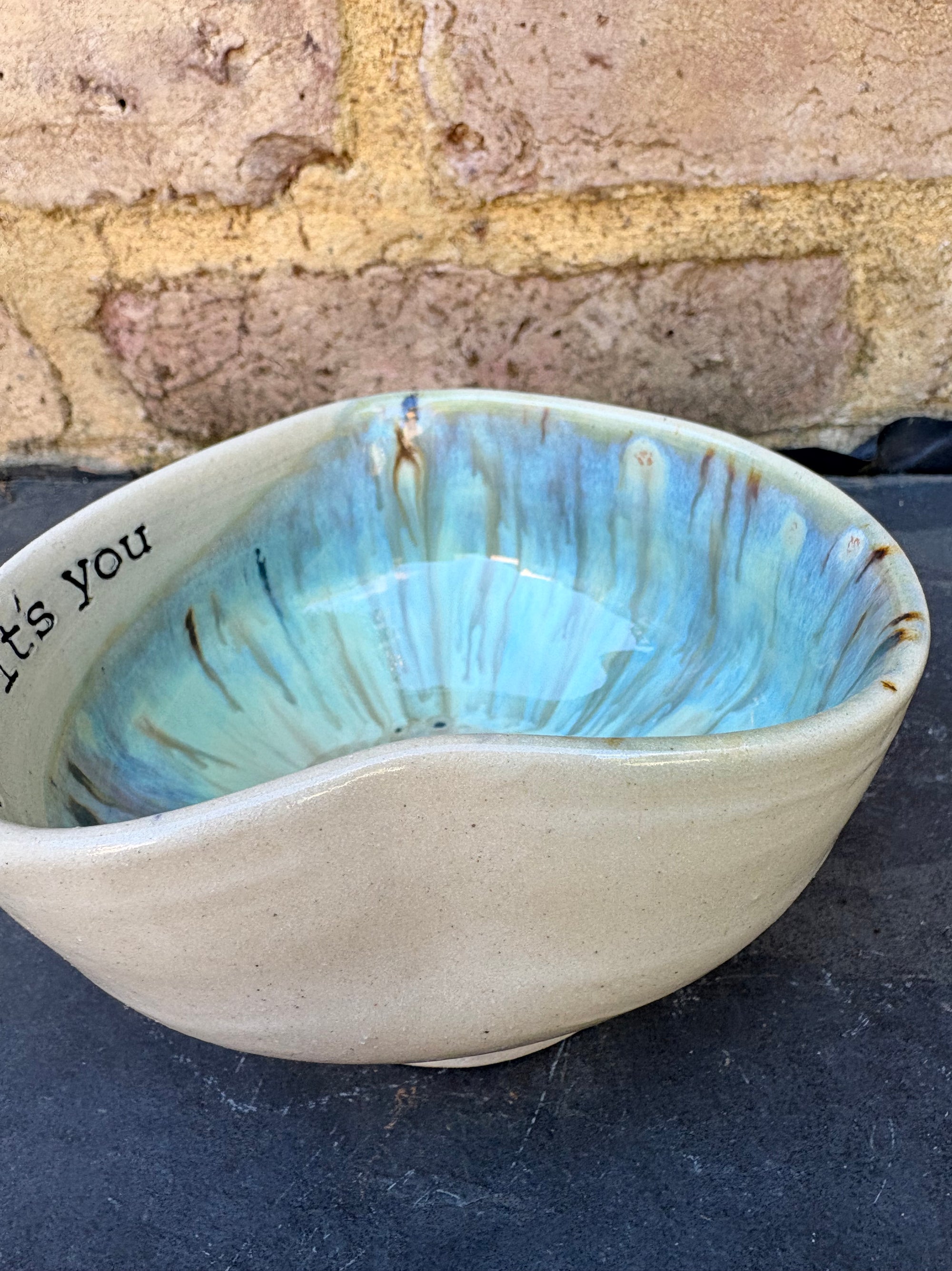 "it's not me, it's you" snack bowl