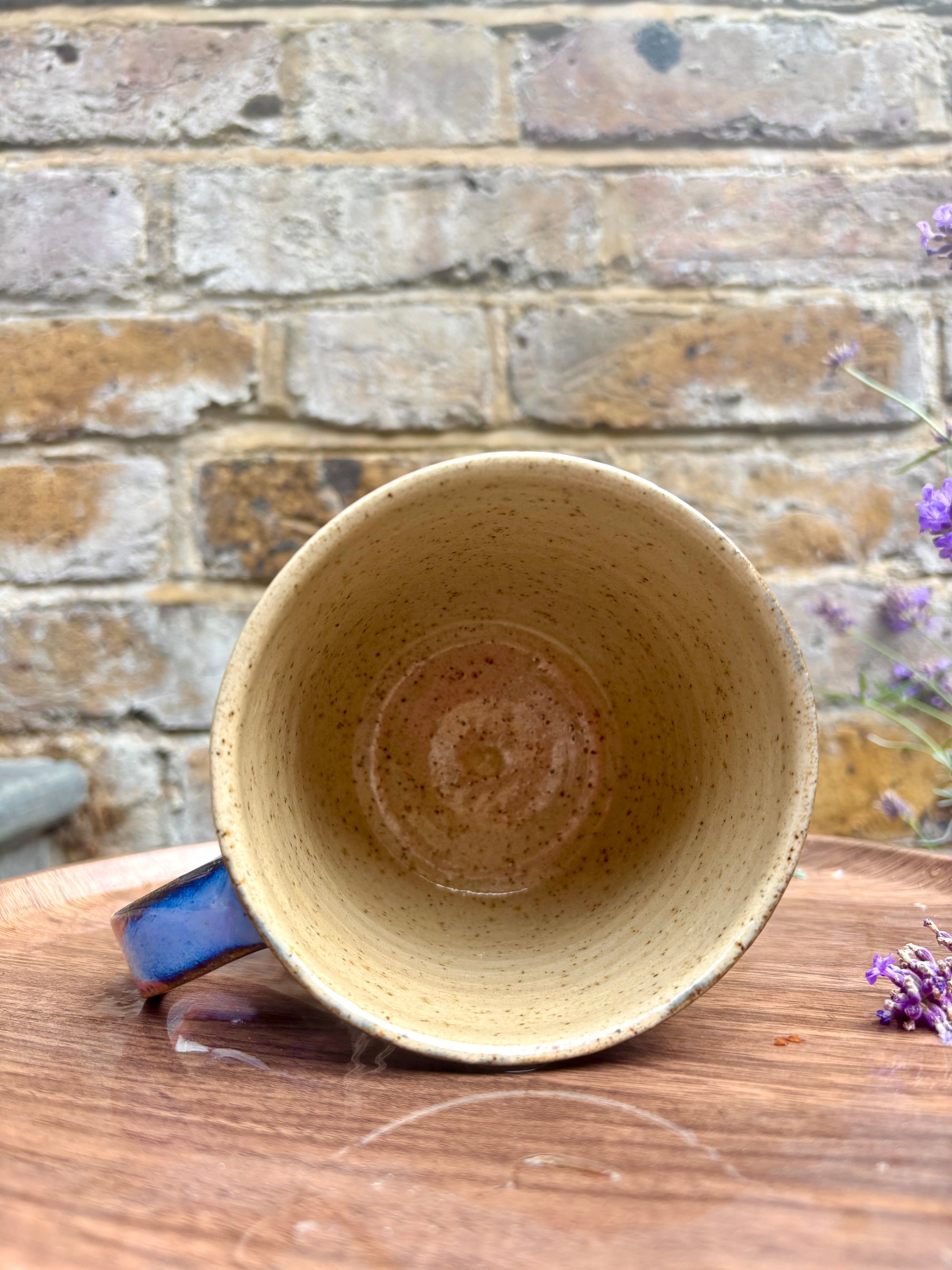 “one day you'll look back and wish you'd told more people to fuck themselves" mug (pink night sky)