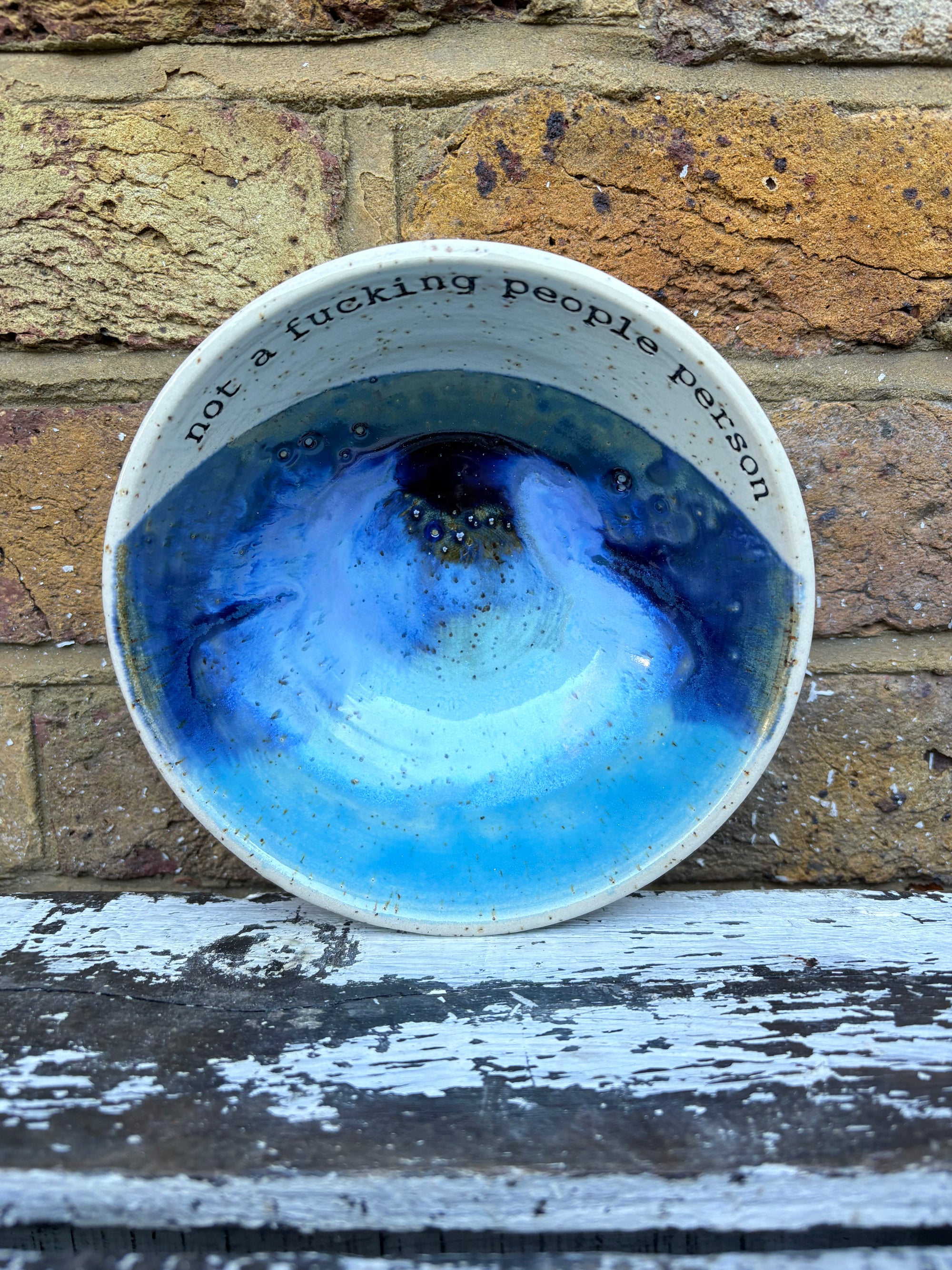 "not a fucking People Person" bowl