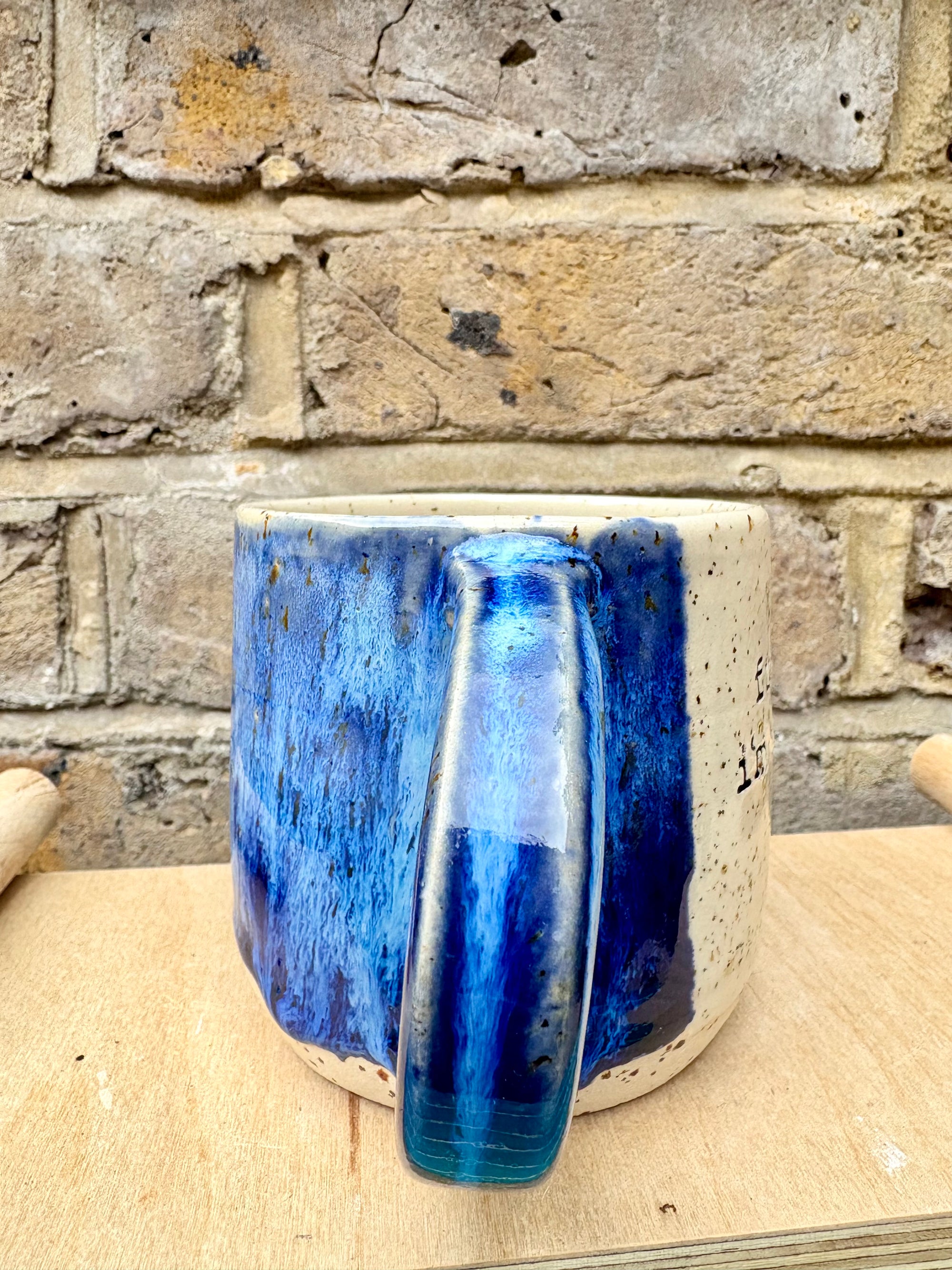 "Fuck off i'm reading" mug (deep blue)