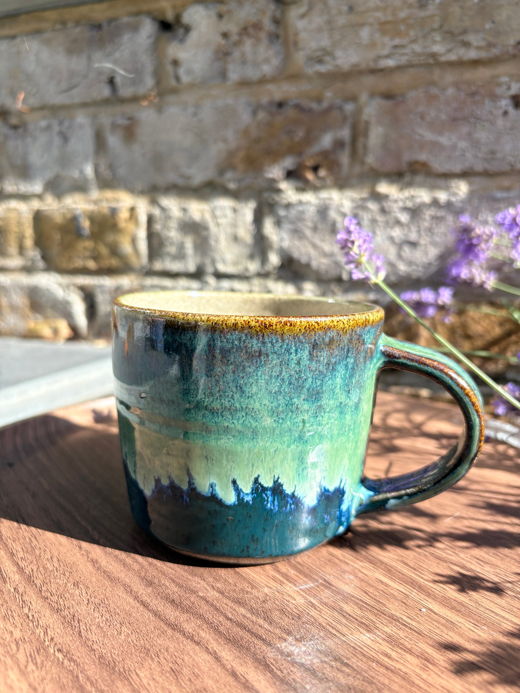 “fuck this shit" mug (300ml, greens)