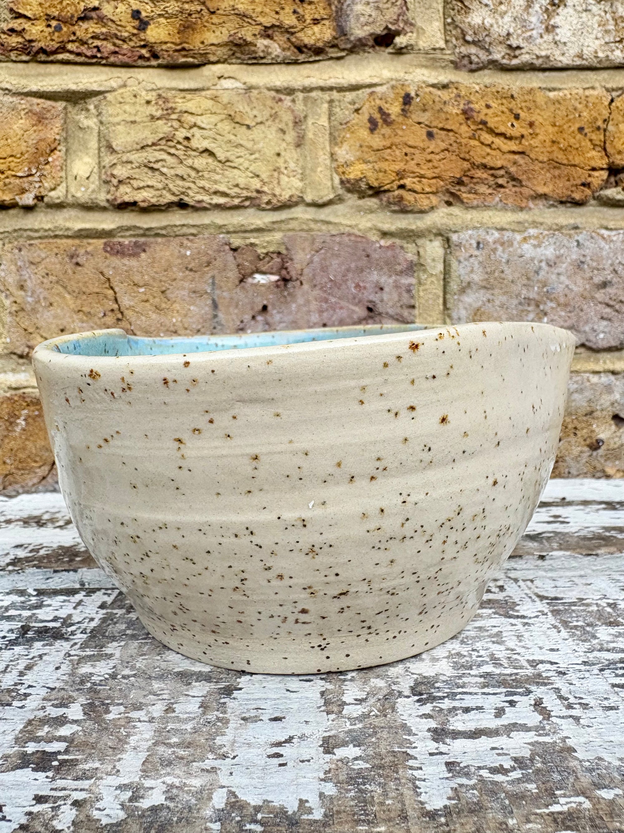 "I'm sorry for what I said when I was hungry" bowl (Pink Skies)