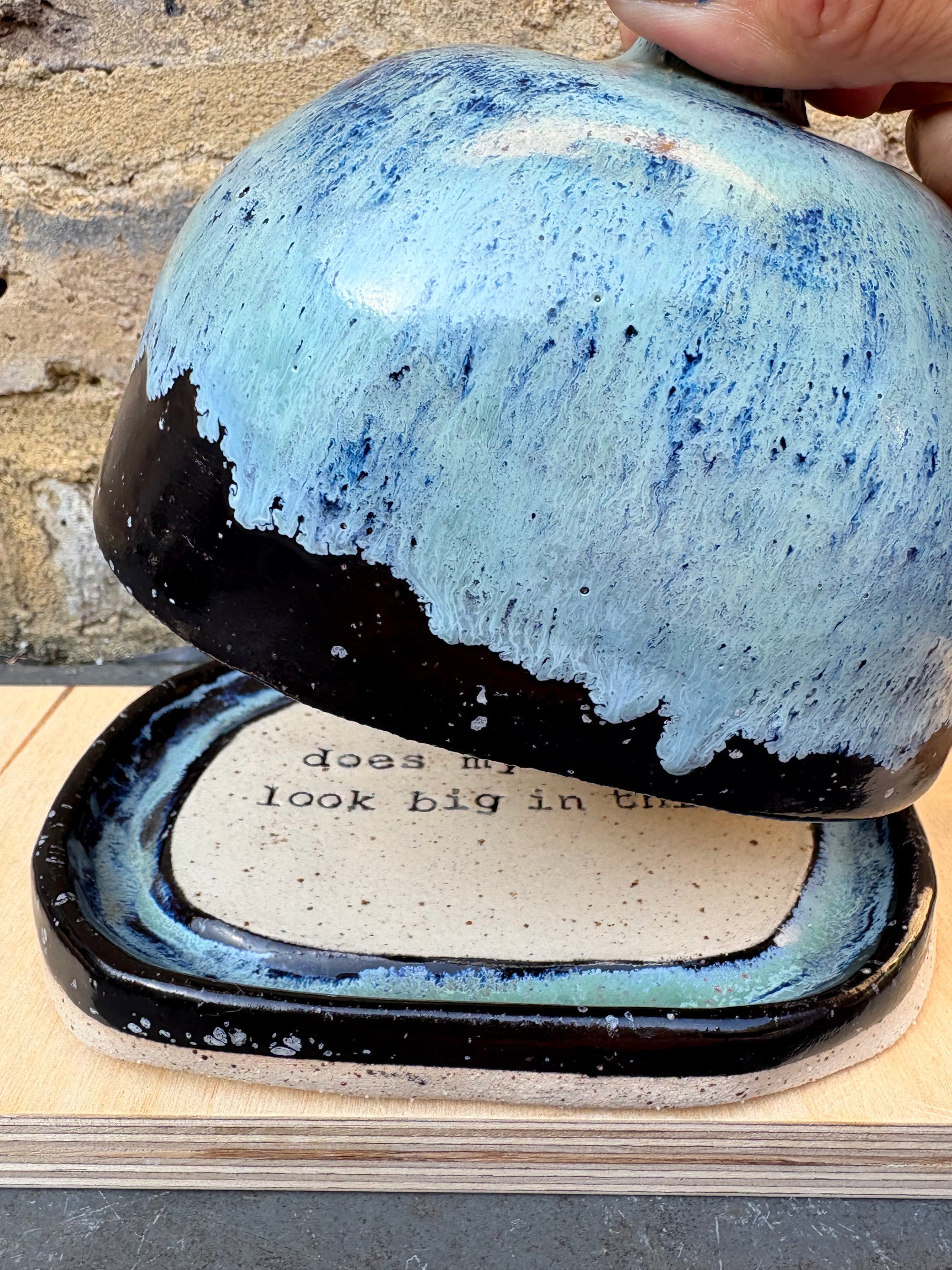 Butter Dish (does my butter look big in this?)