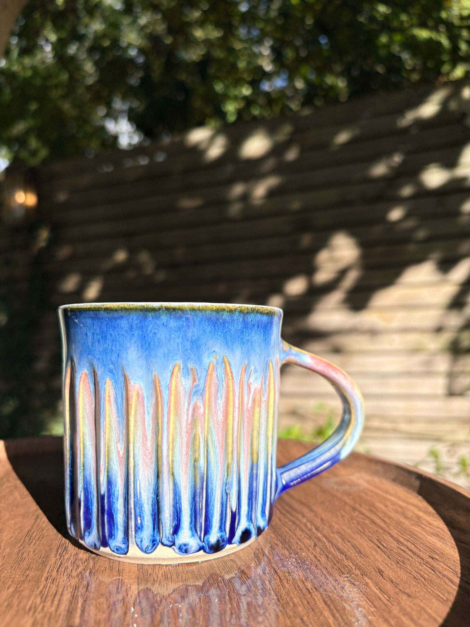 "I'm a fucking GODDESS" mug (blue night sky, 290ml)