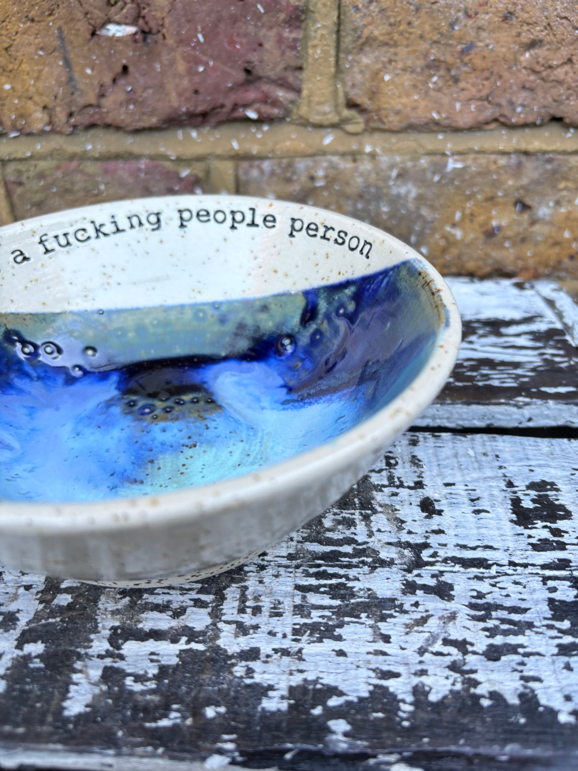"not a fucking People Person" bowl