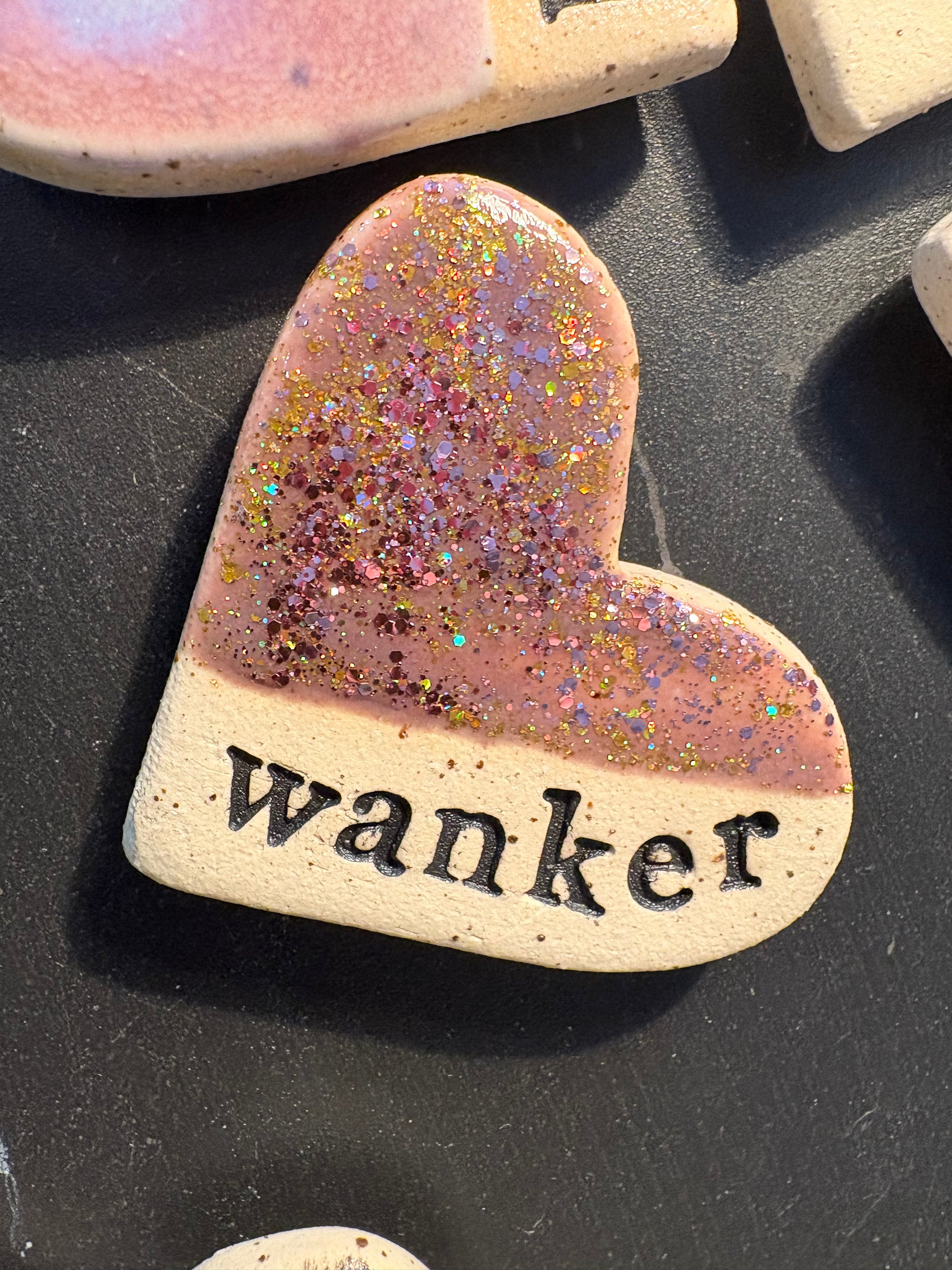 Sweary Magnet Set (4 heart shaped magnets)