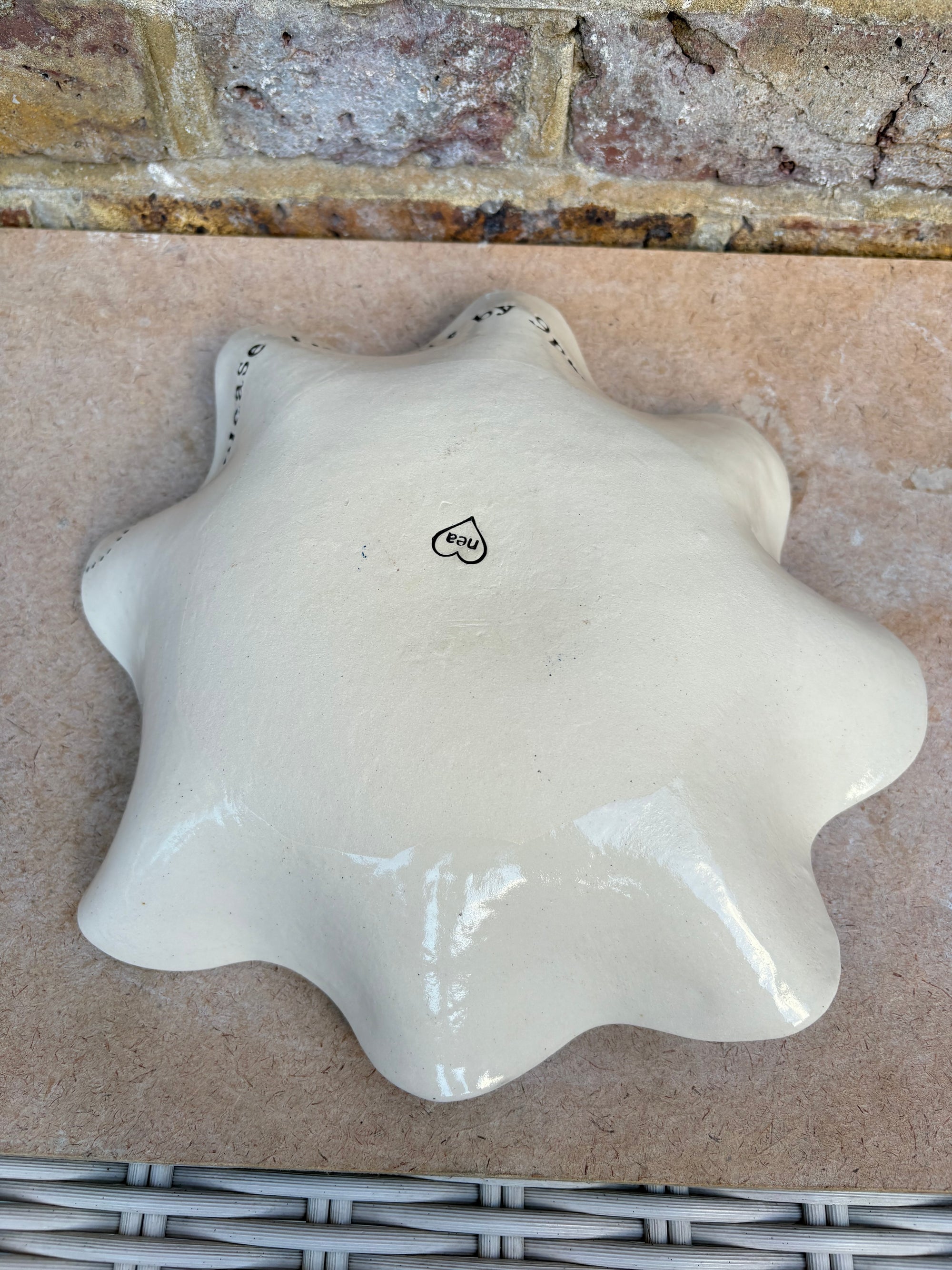 "good food, fine wine, good company..." dish (Sage)