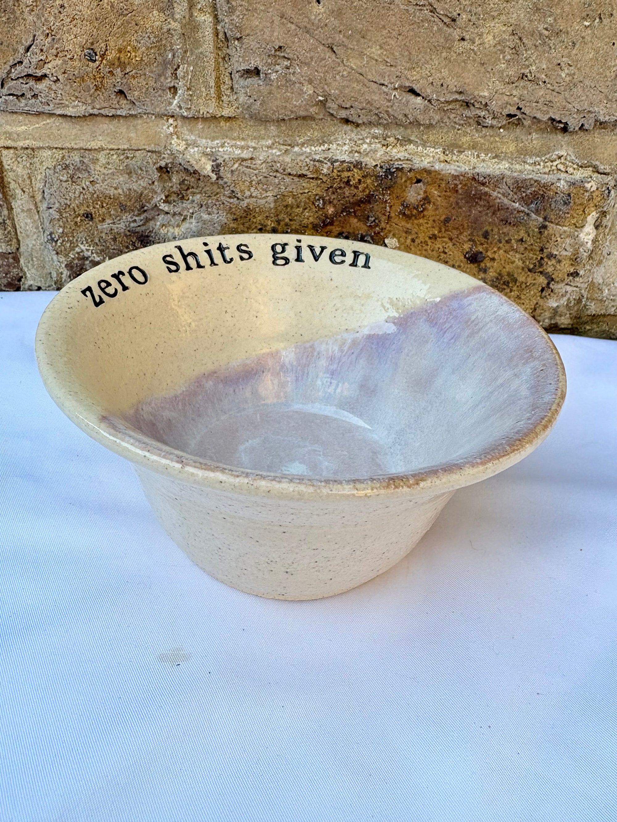 "zero shits given" bowl