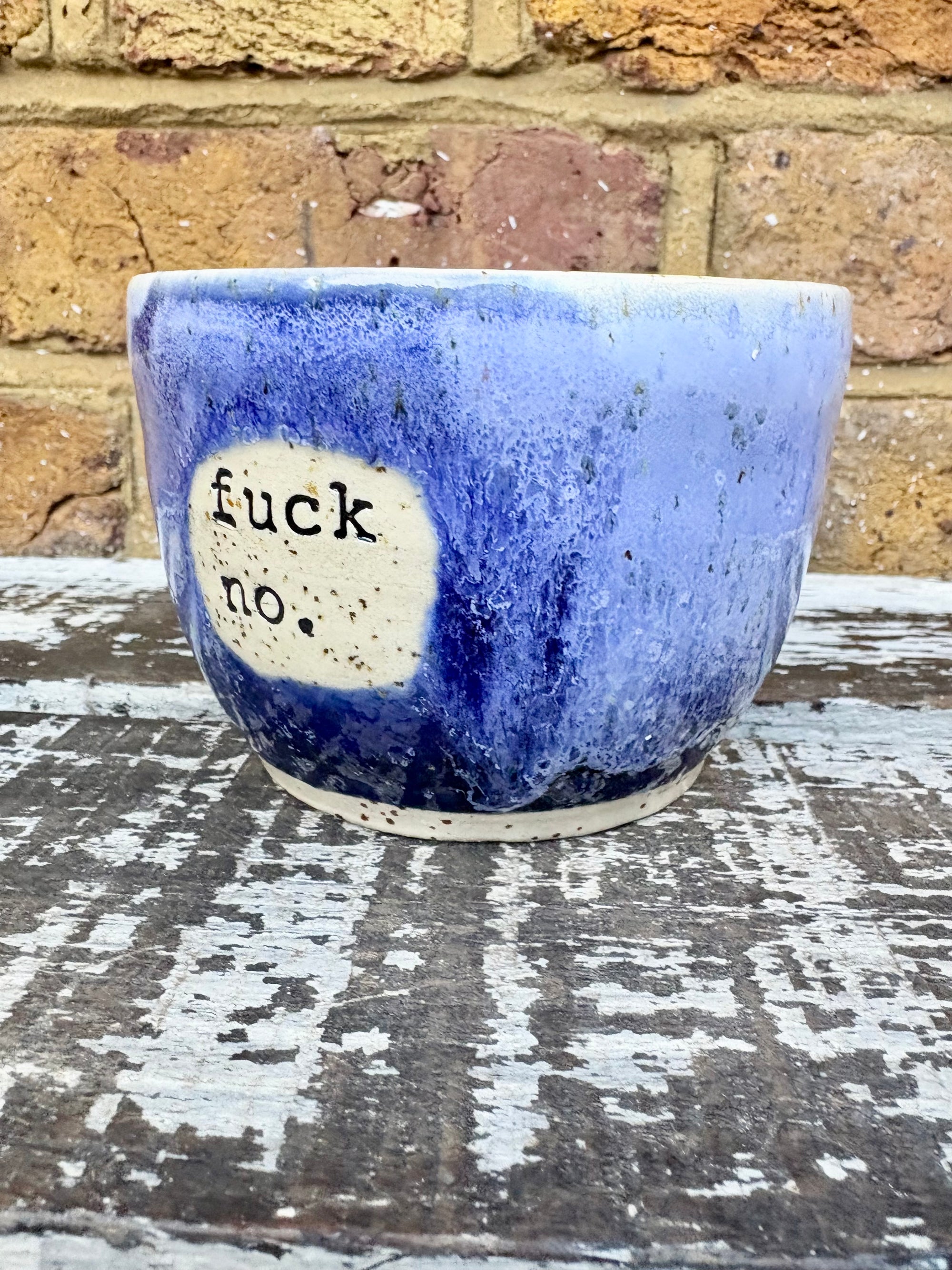 "fuck no" mug