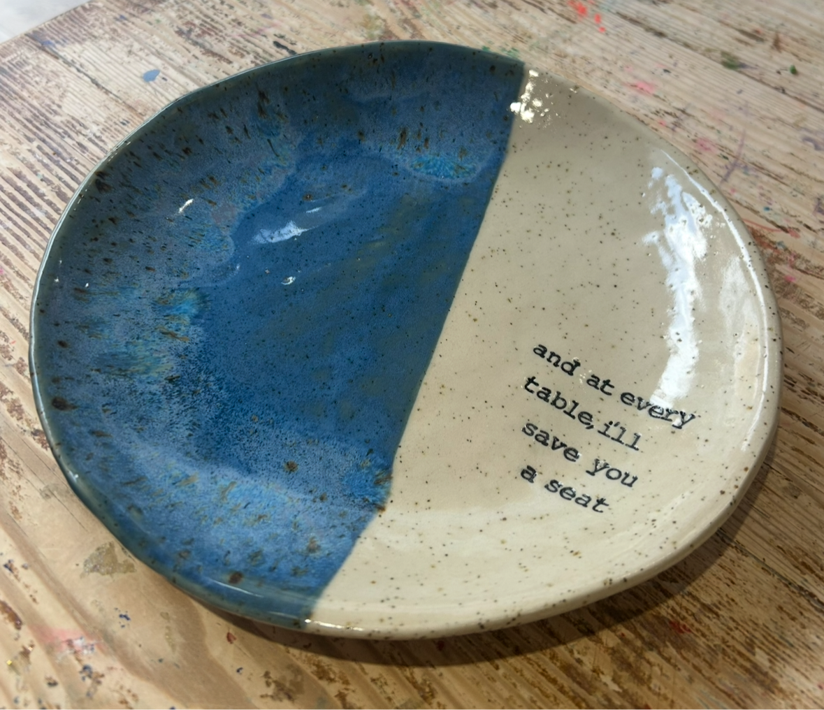 Build-your-own-dinner plate