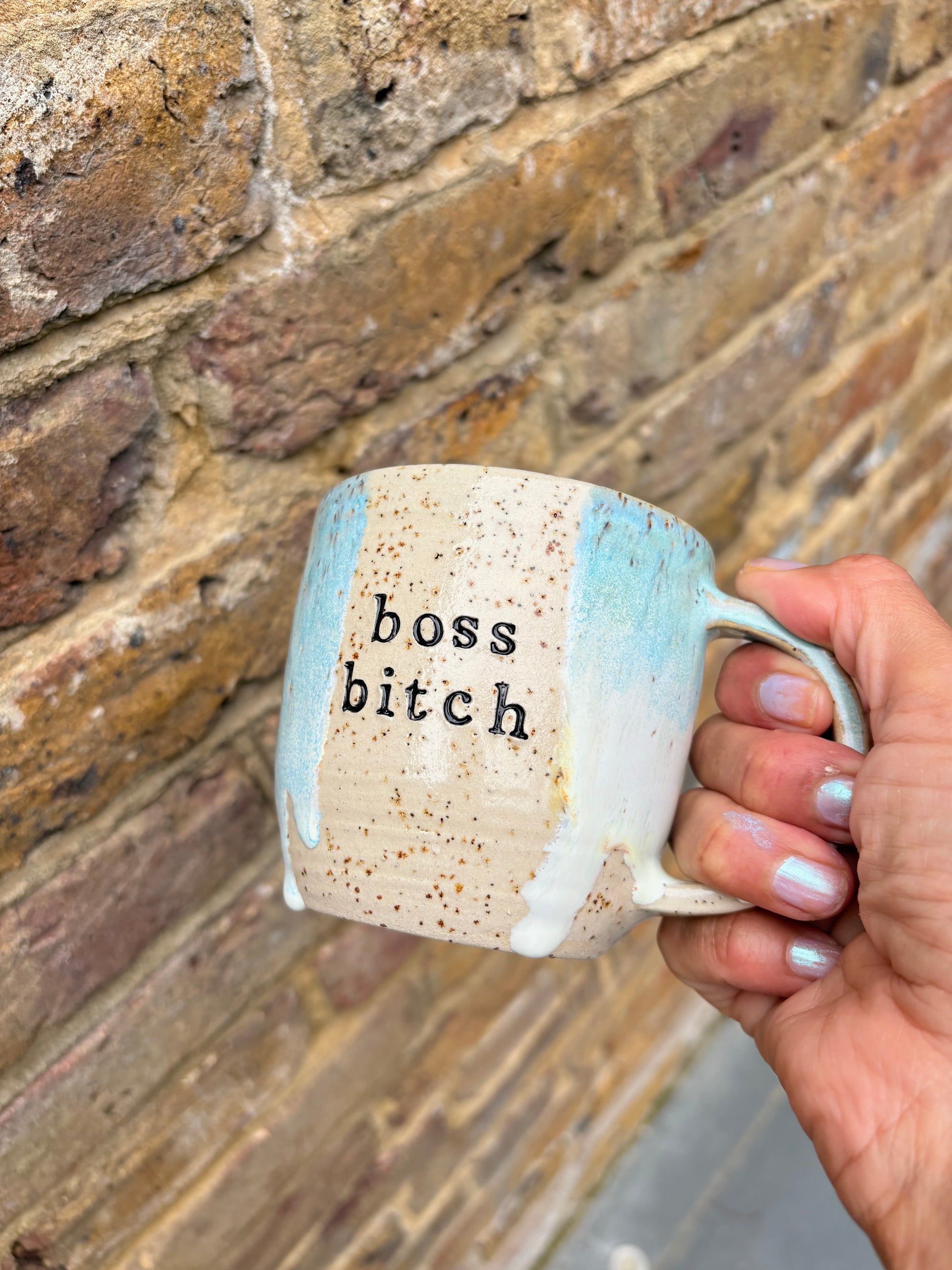 "boss bitch" mug