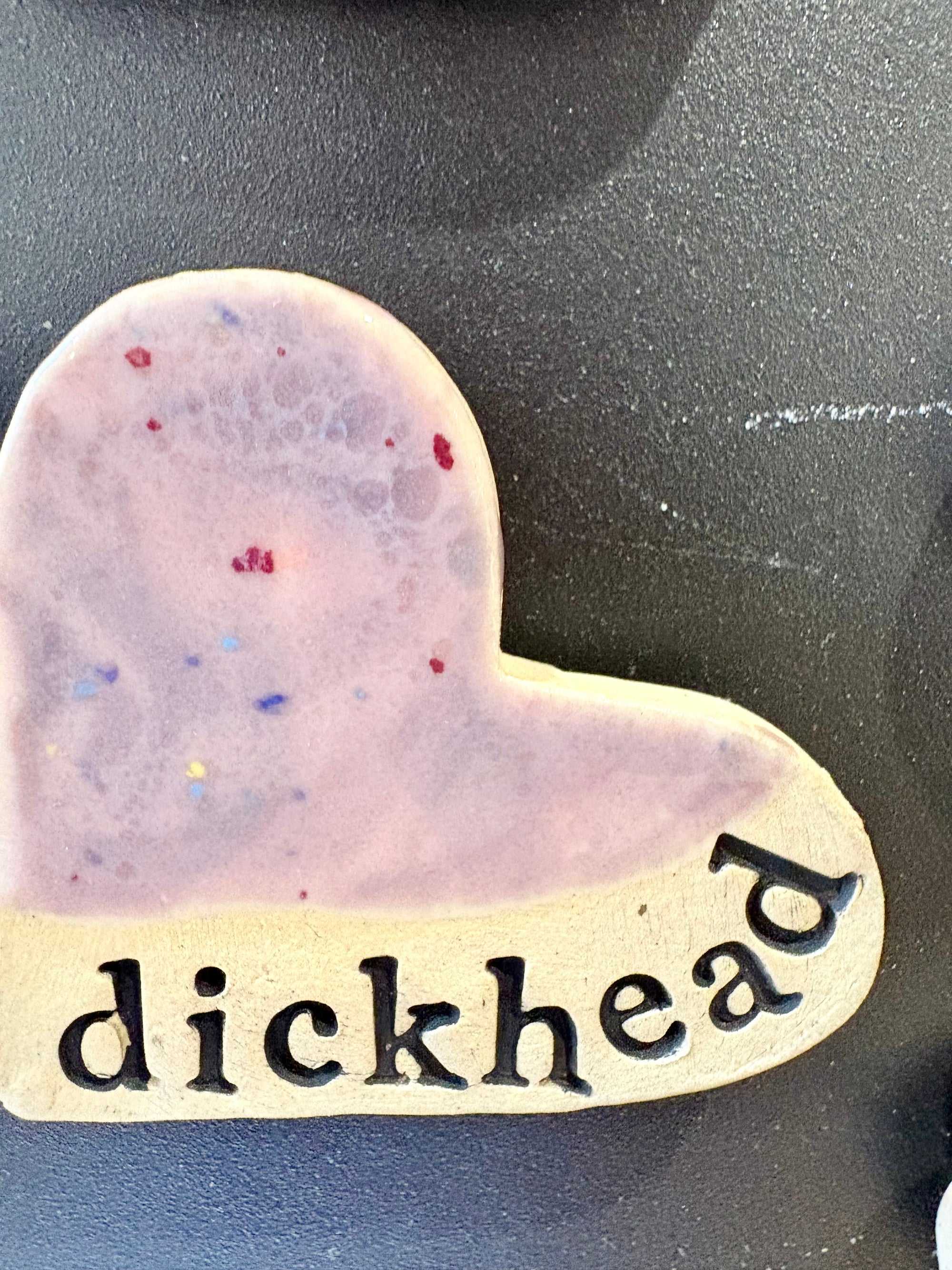 Sweary Magnet Set (4 medium sized heart shaped magnets)
