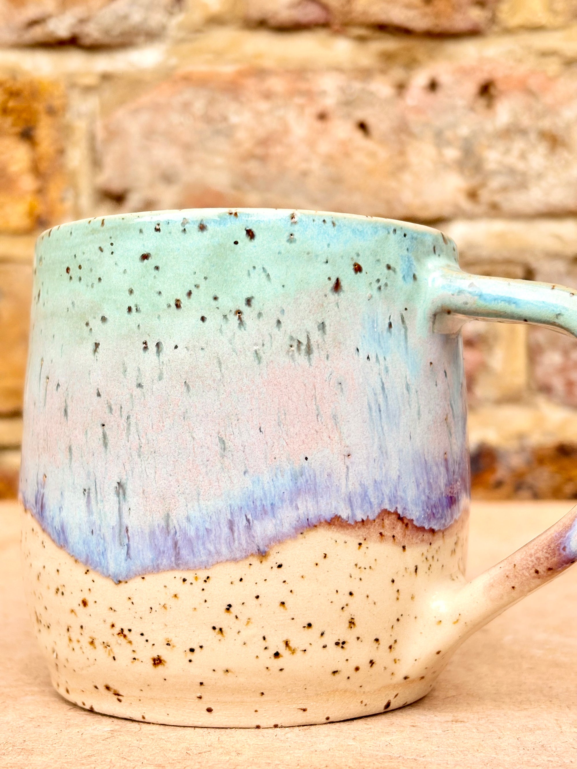 “Fuck off, i'm gardening" mug (pink night sky)