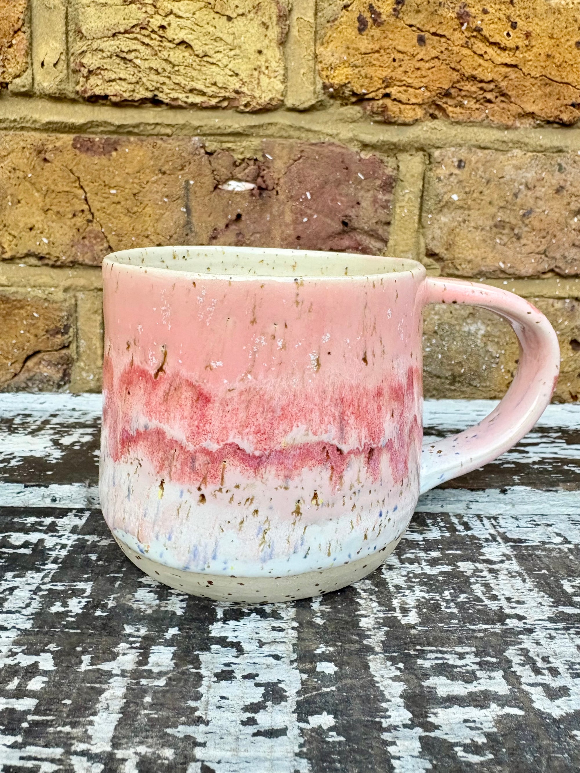 "bad bitch" mug (raspberry ripple)