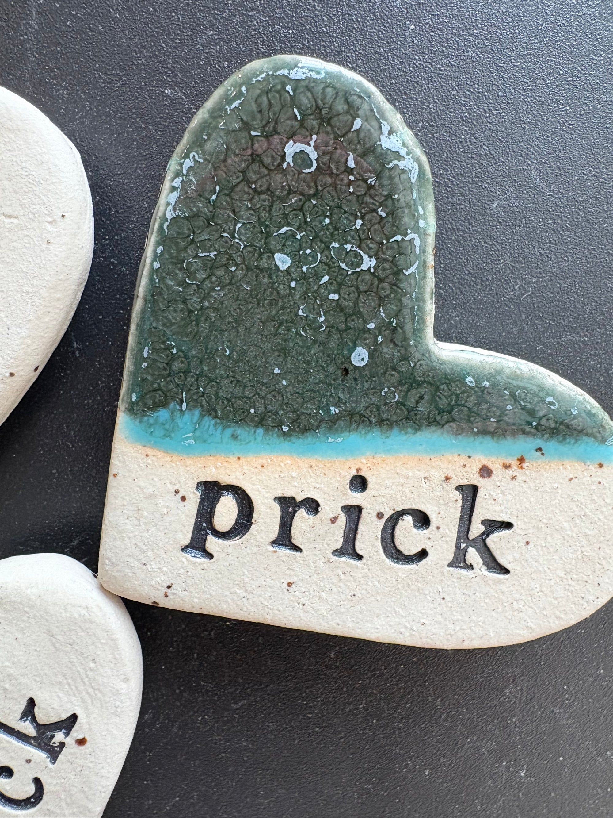 “Prick” Magnet (dark green, medium)