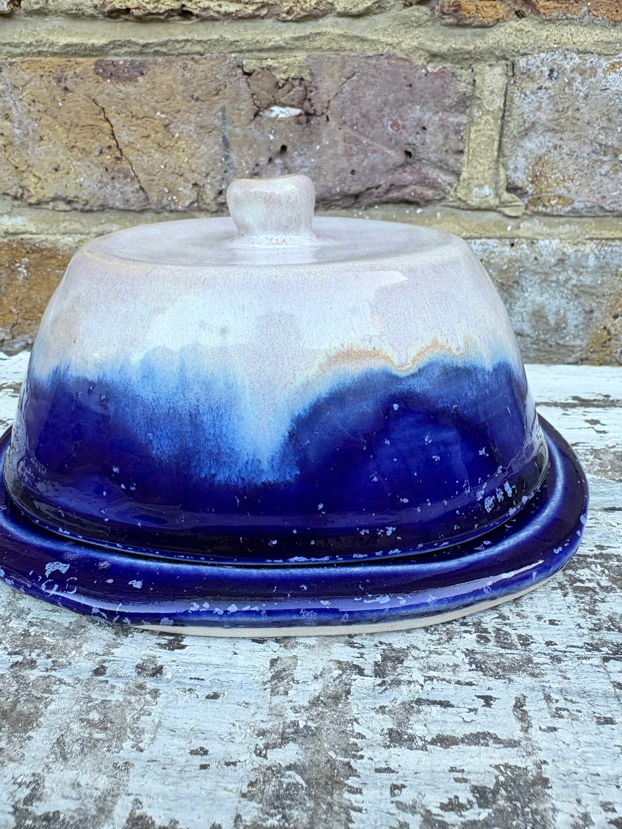 Butter Dish (butter slut, lilac/blue)