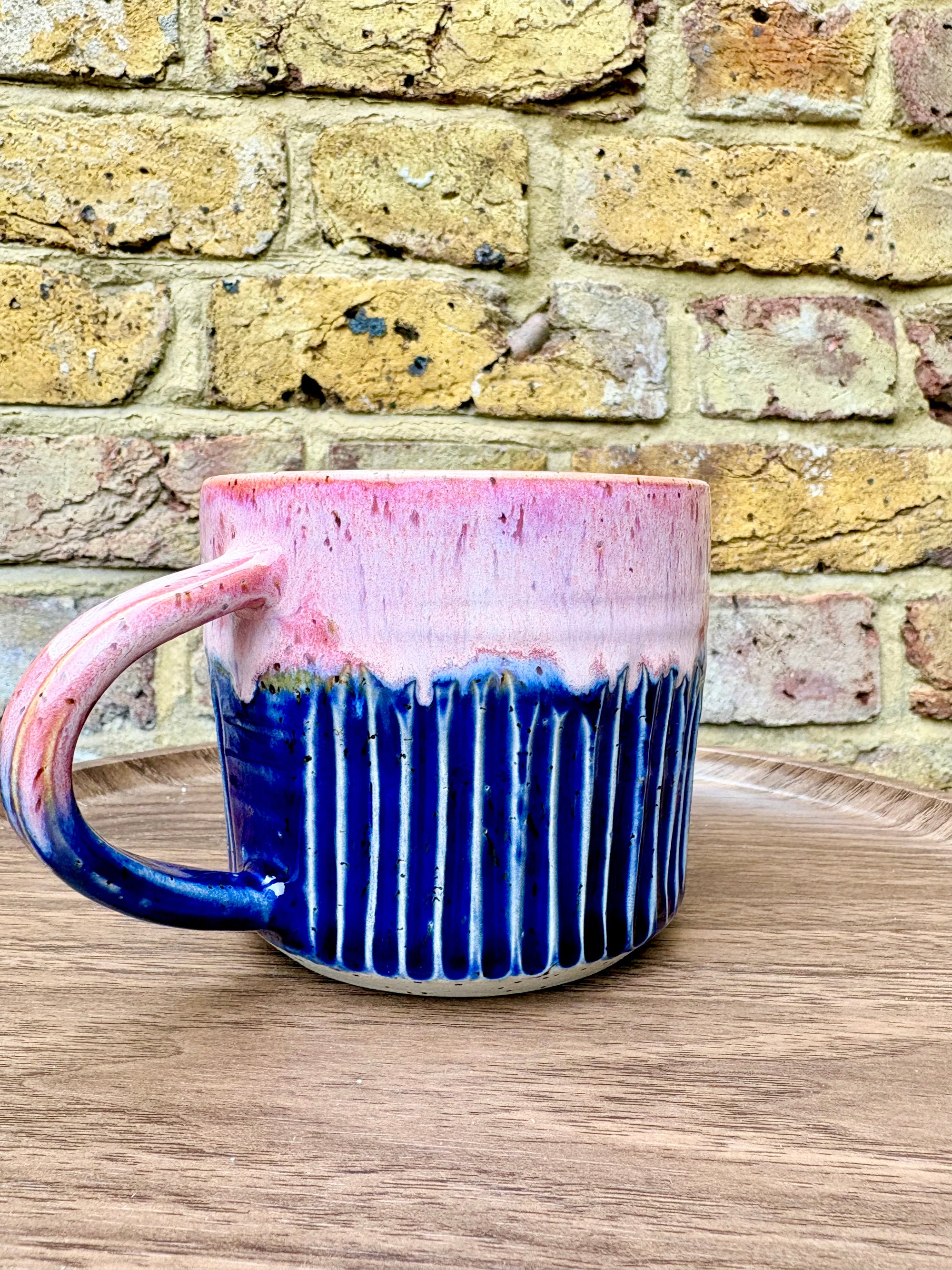 "XL “ew people" mug (380ml, blue/pink)