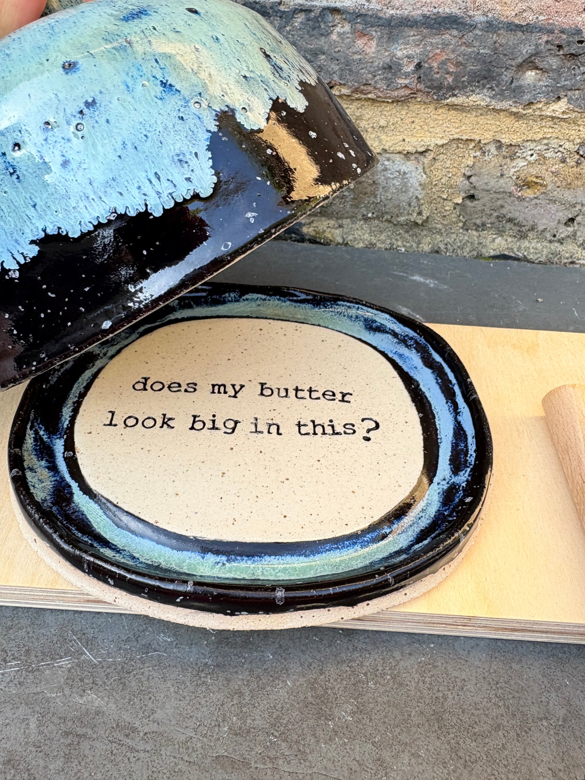 Butter Dish (does my butter look big in this?)