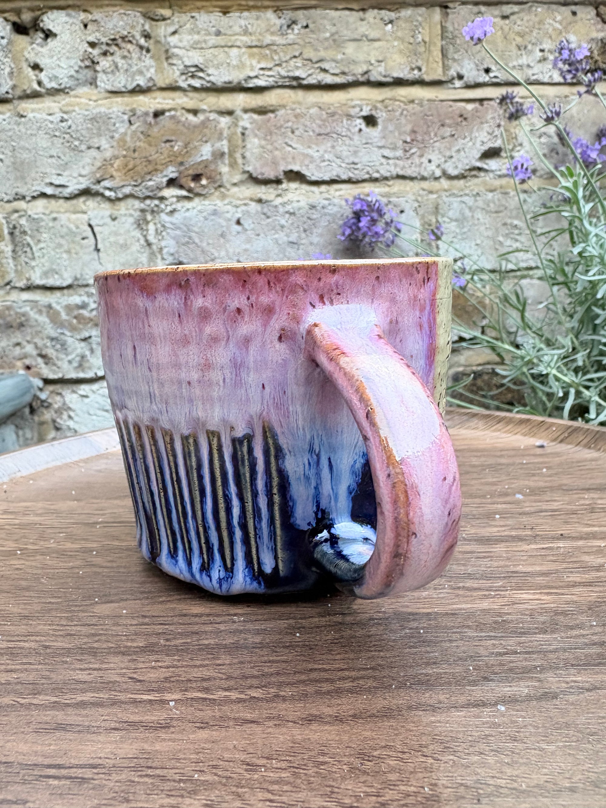 “Fuck off i'm reading" mug (blues/pink)