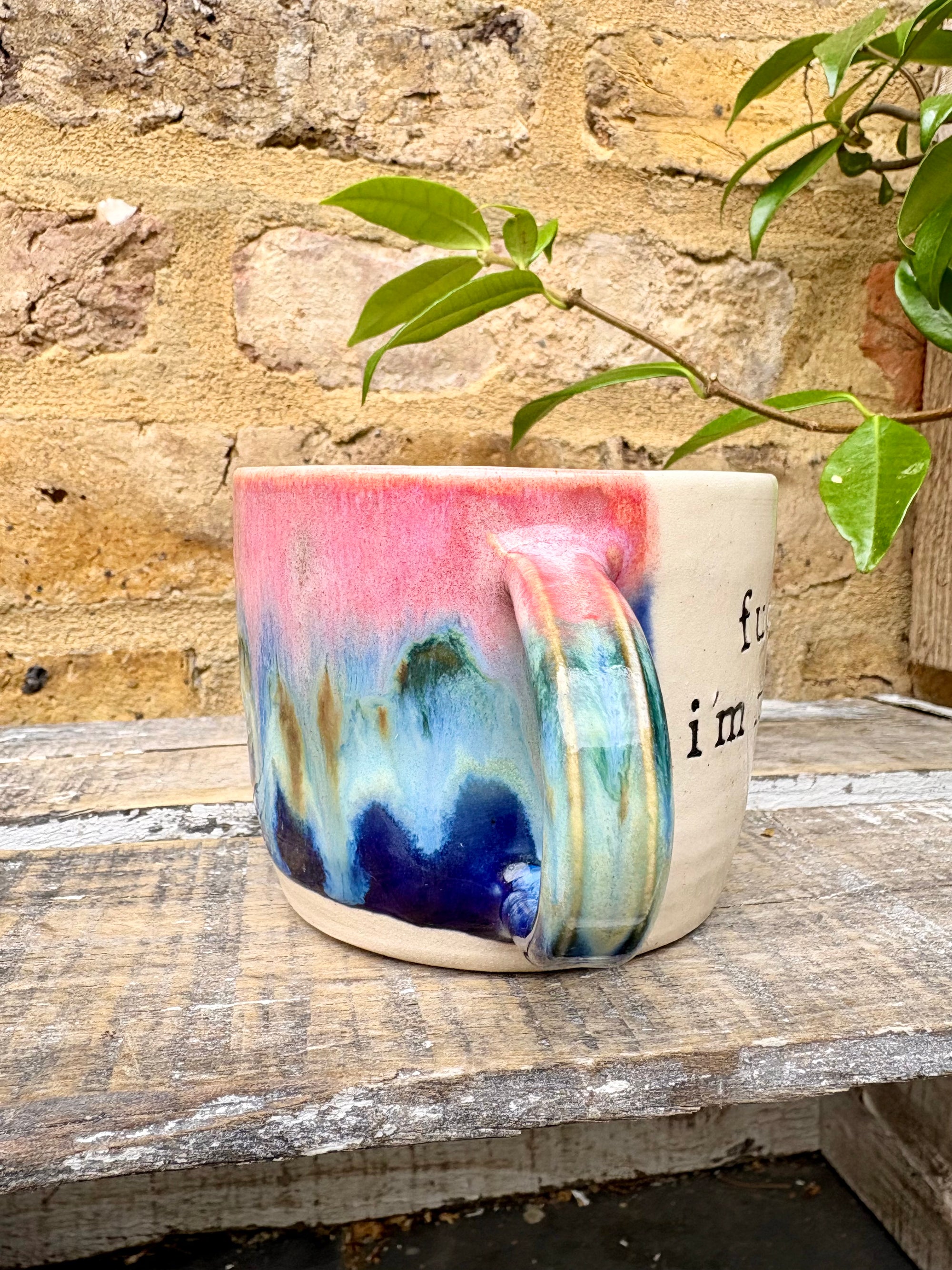 “Fuck off, i'm meditating" mug