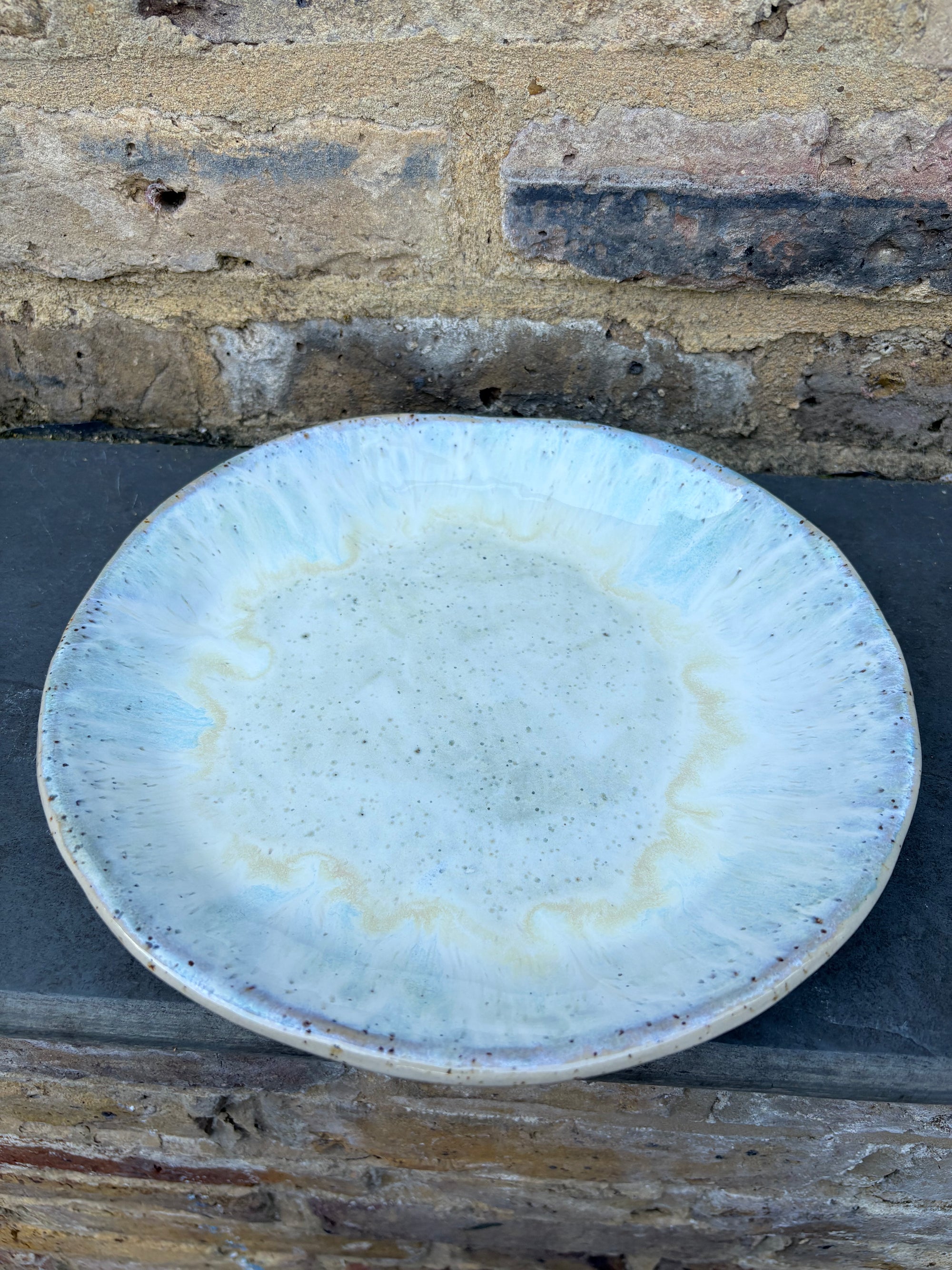 "fuck off, i'm eating" dinner plate