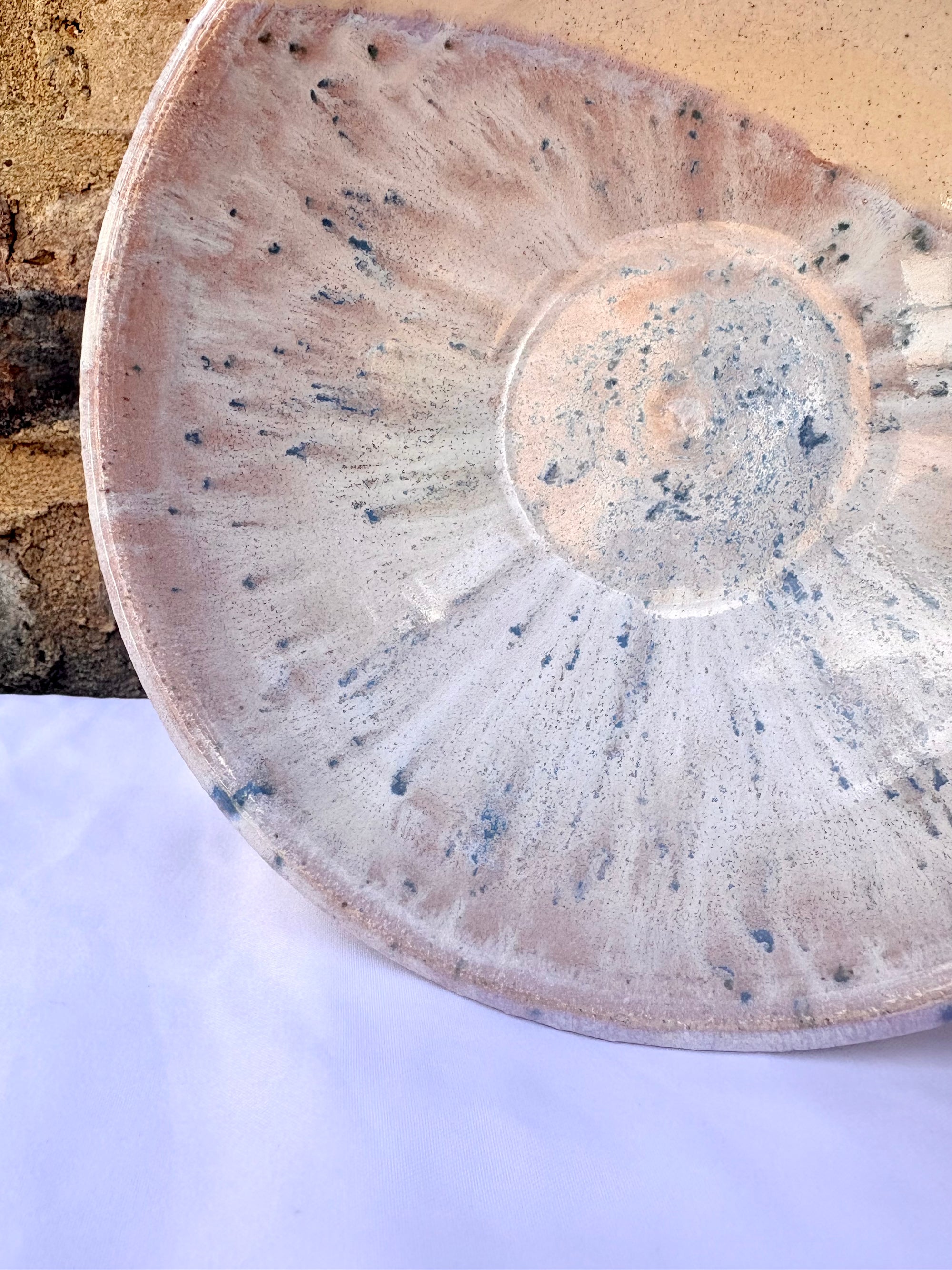 "live, laugh, love...or despair and die alone" bowl (Lilac Dream)