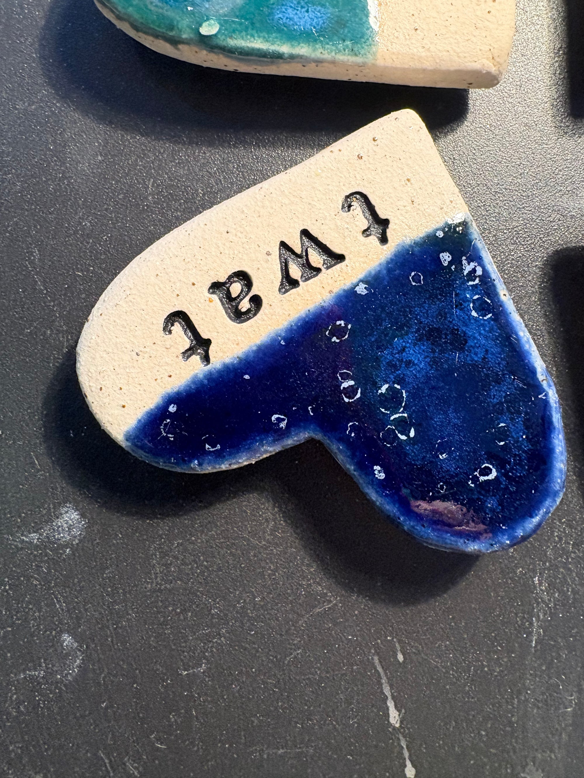 Sweary Magnet Set (4 heart shaped magnets)