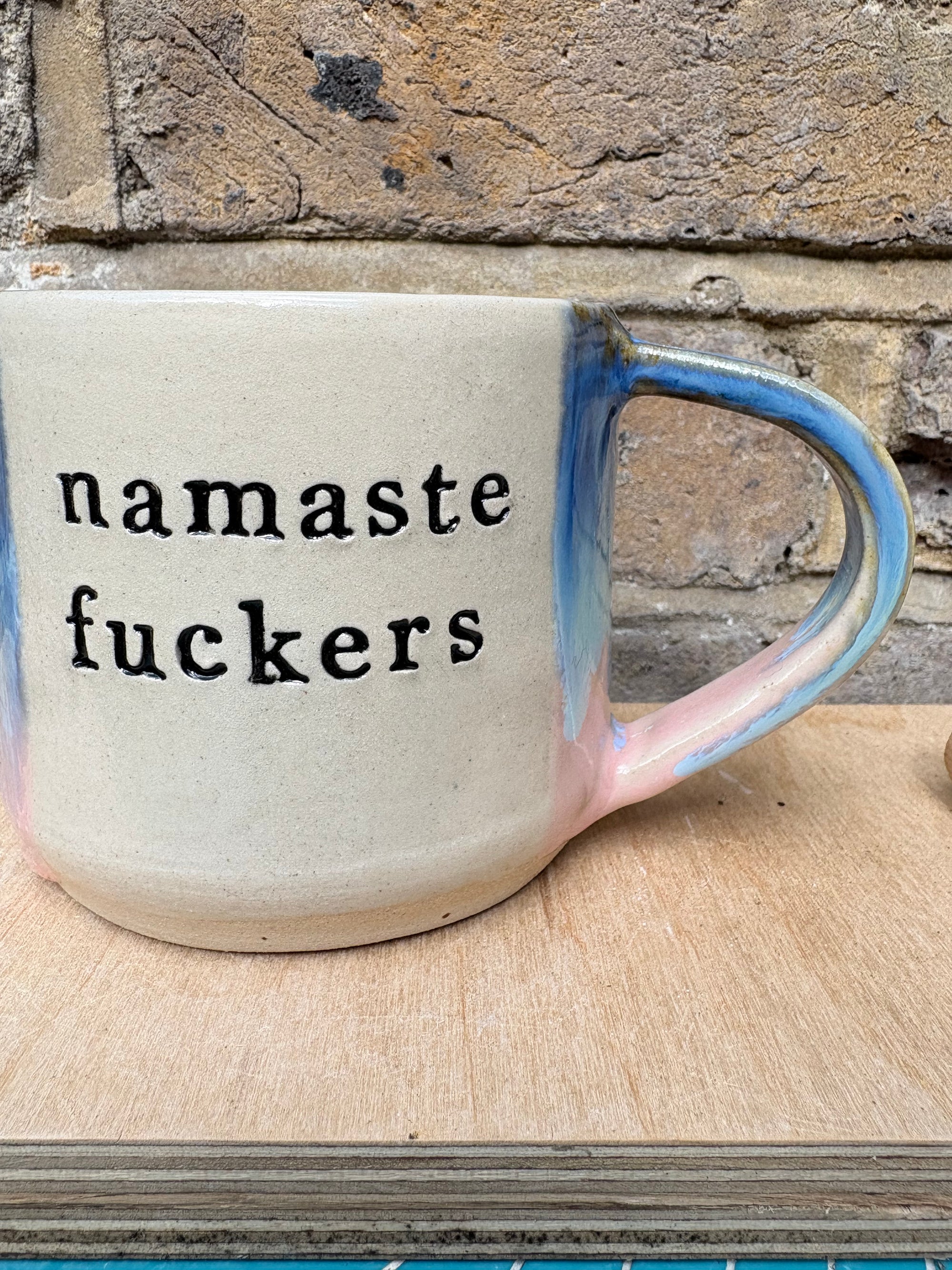 Namaste Fuckers mug