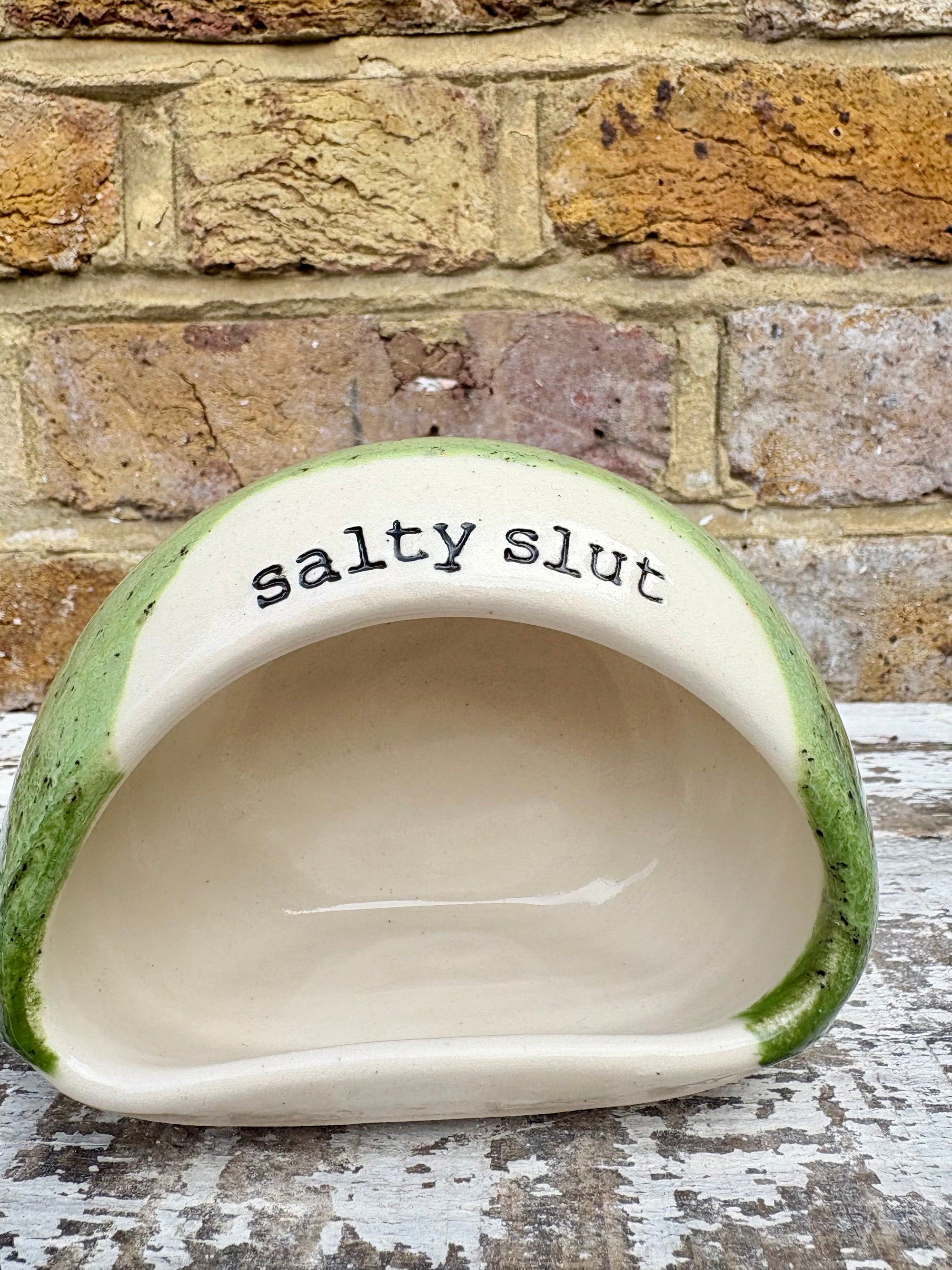 "Salty Slut" Salt Pig (Green Dream)
