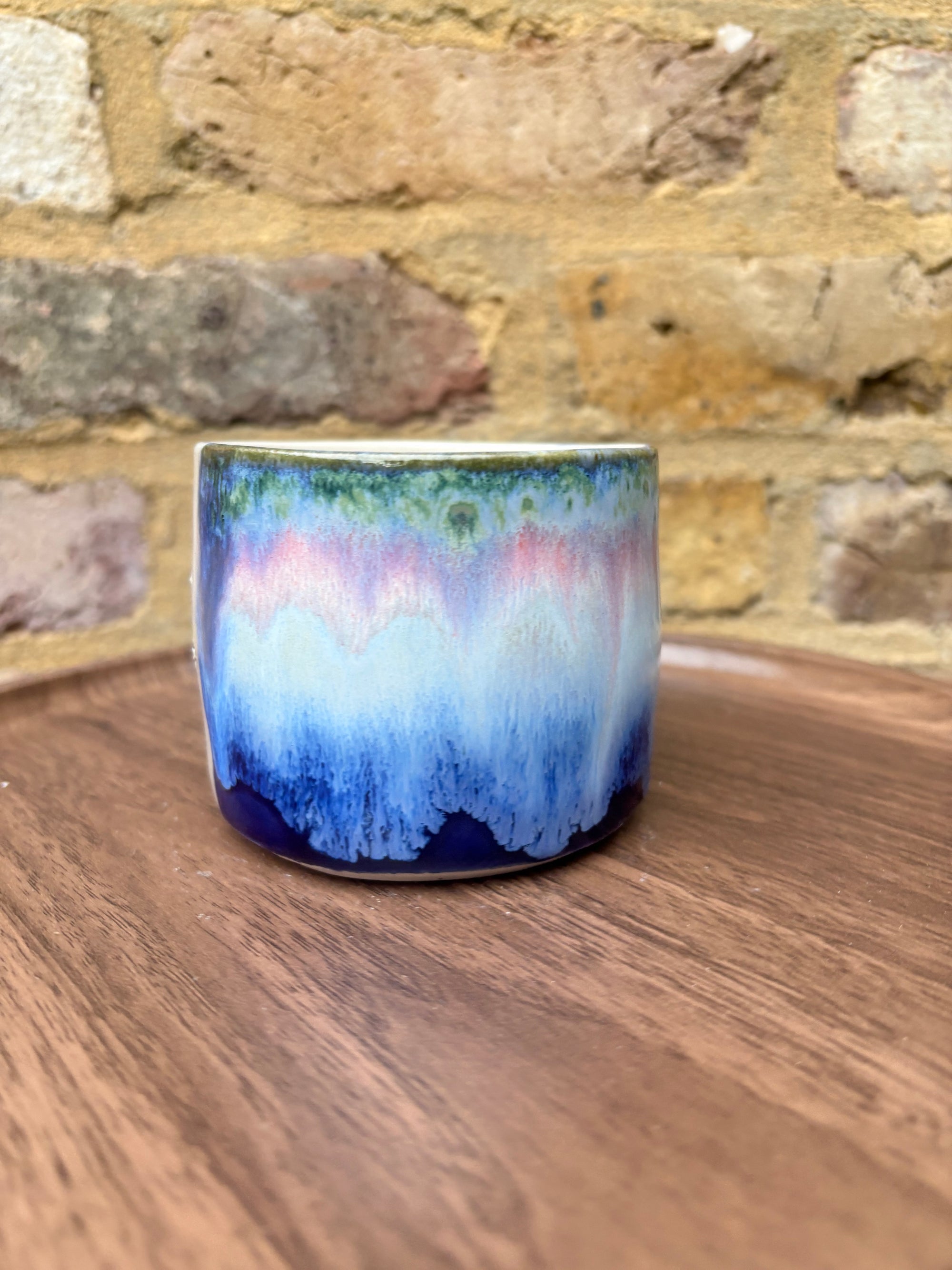 “fuck normal, i want magic" mug (Pink/blue)