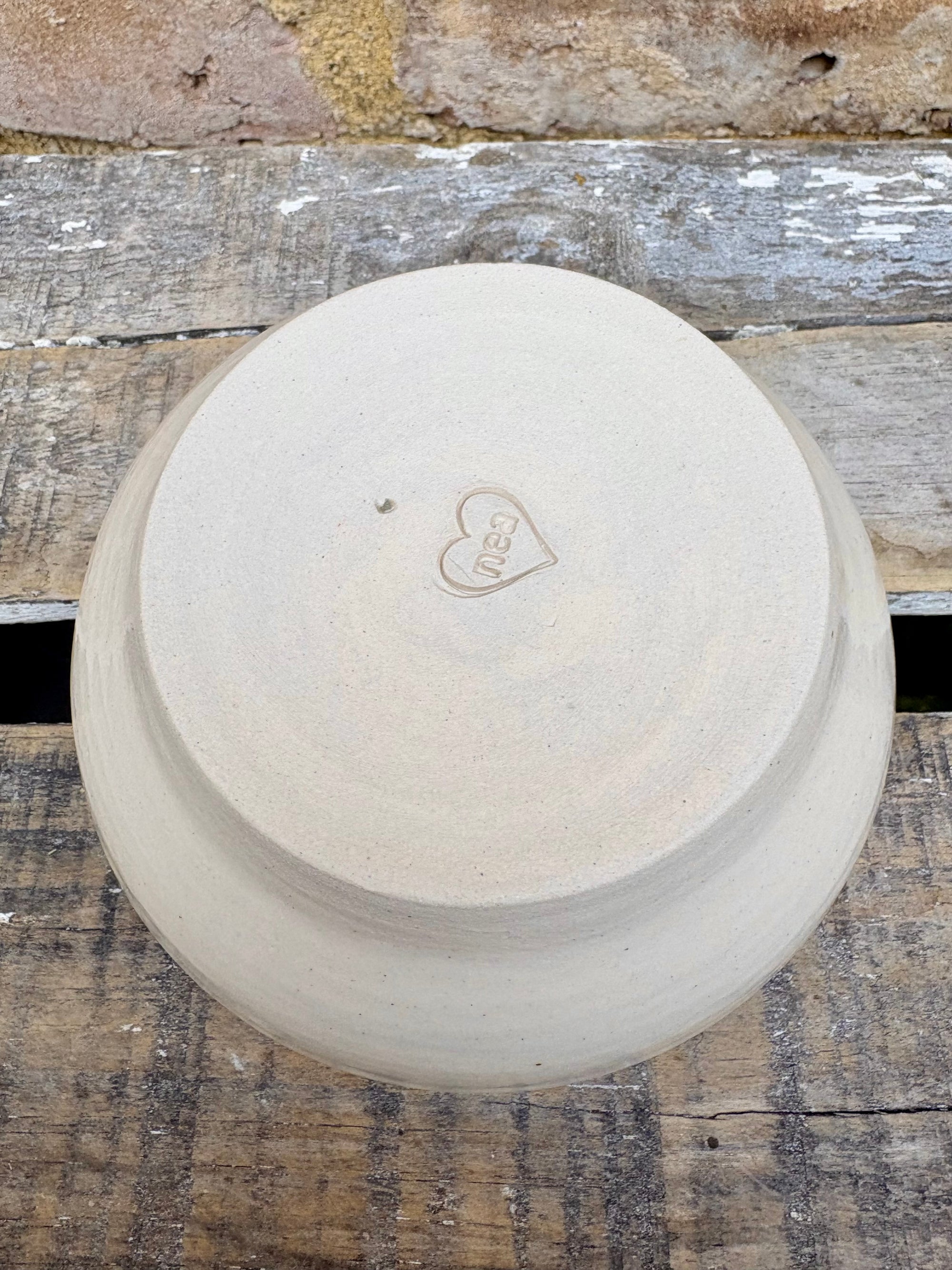 "random shit" trinket dish (pink speckle)