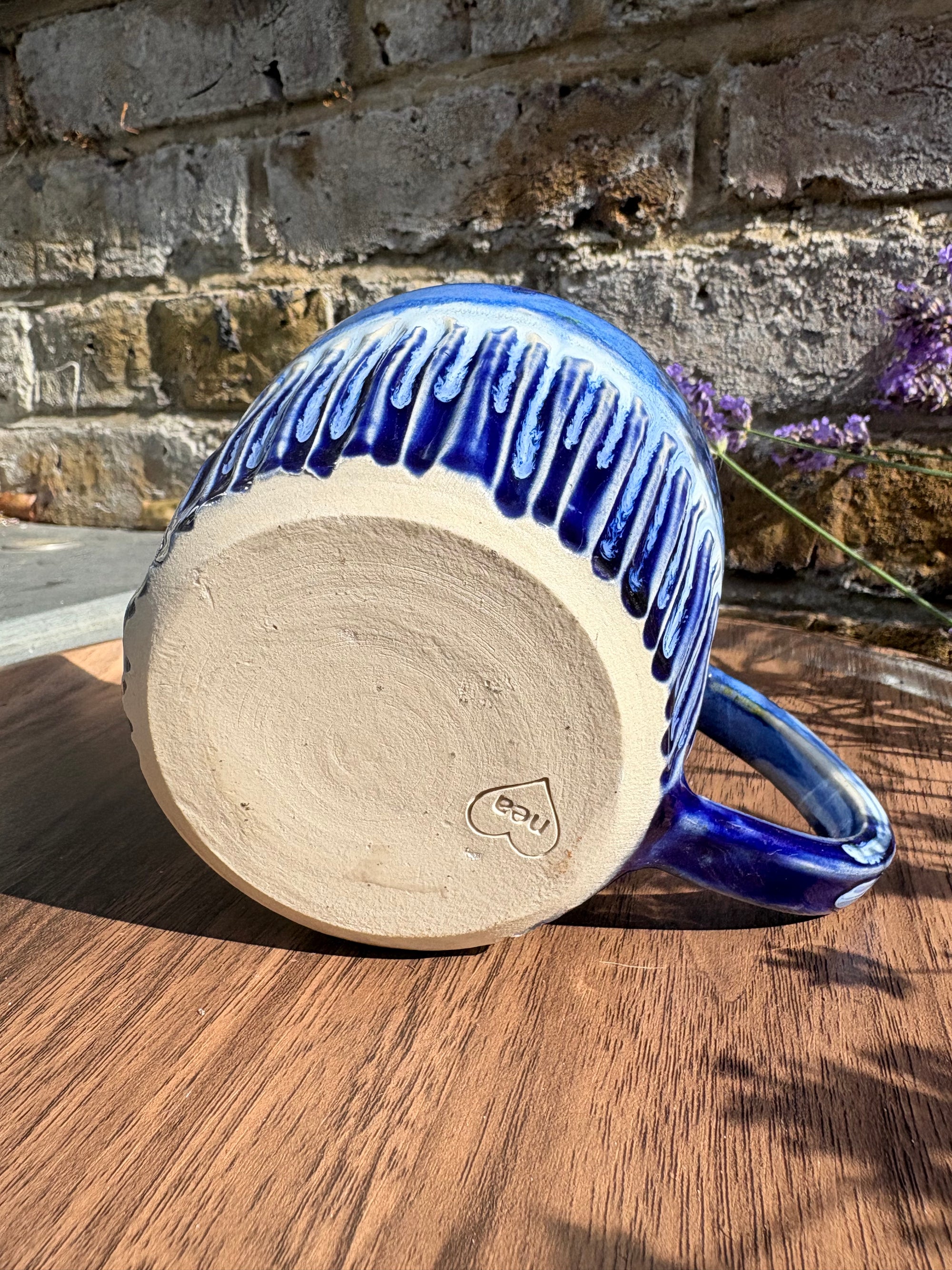 “ew people" mug (350ml, blues)