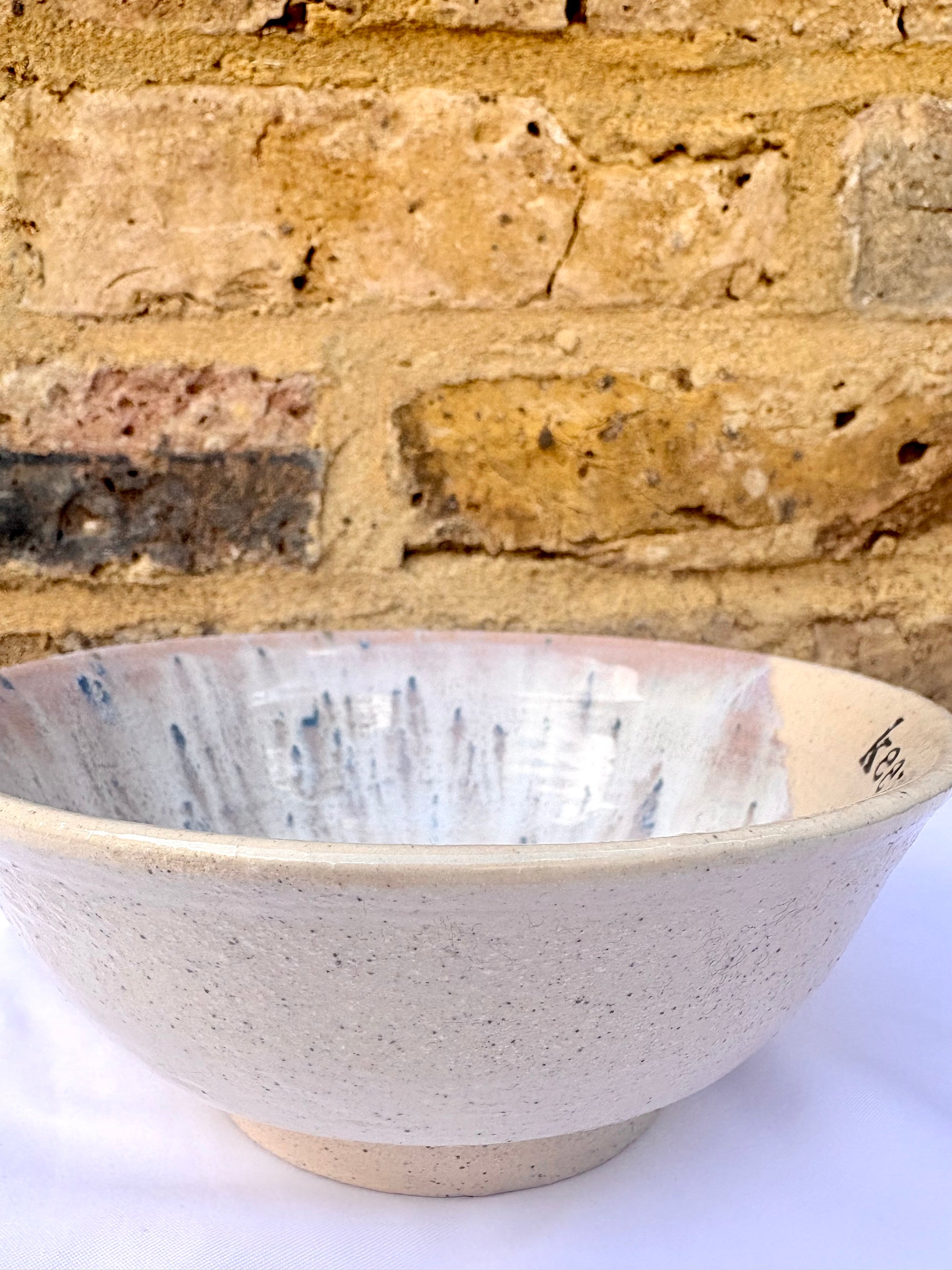 "keep calm and fuck off" bowl (Lilac Dream)