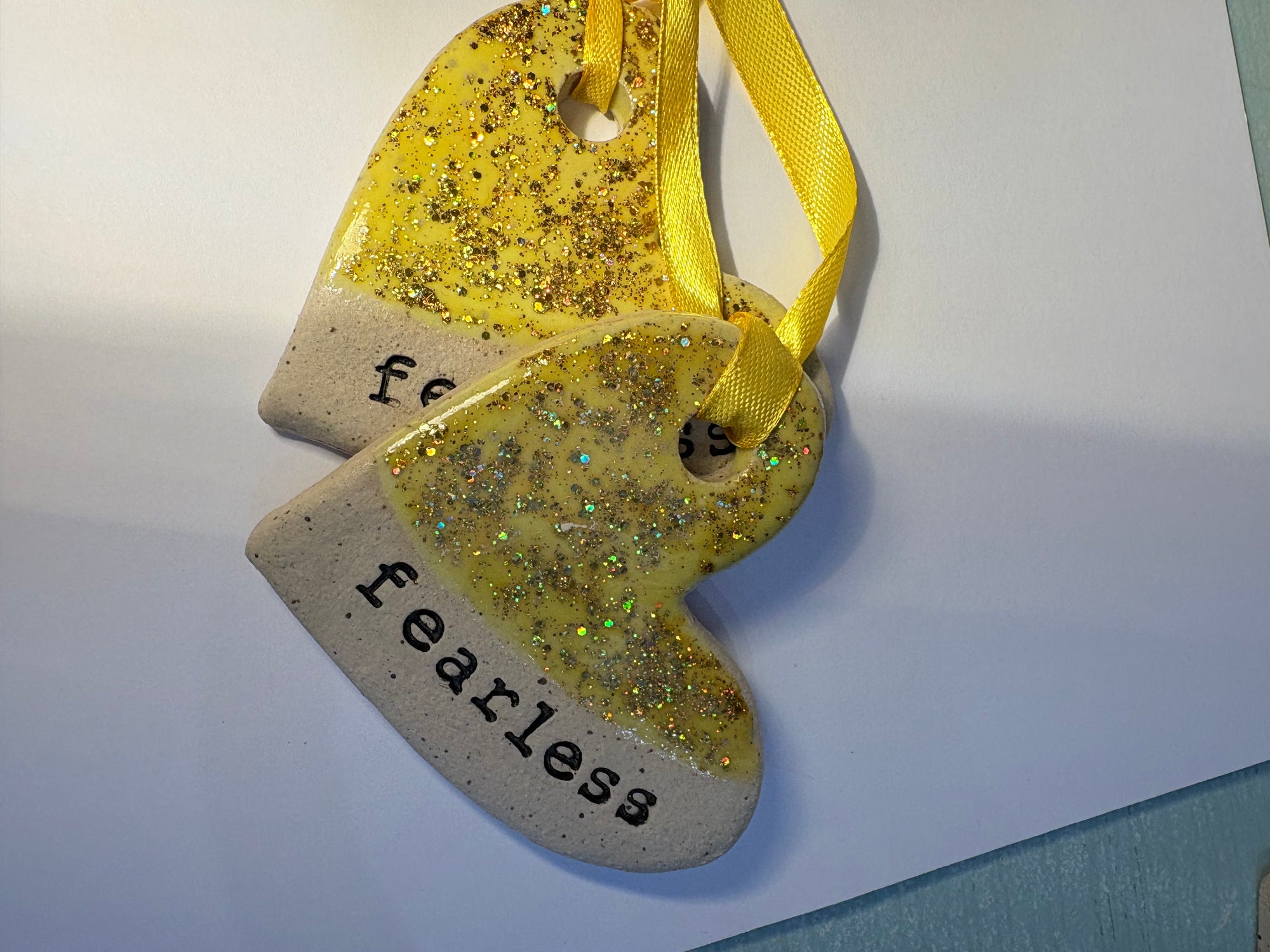 “fearless" hanging decoration