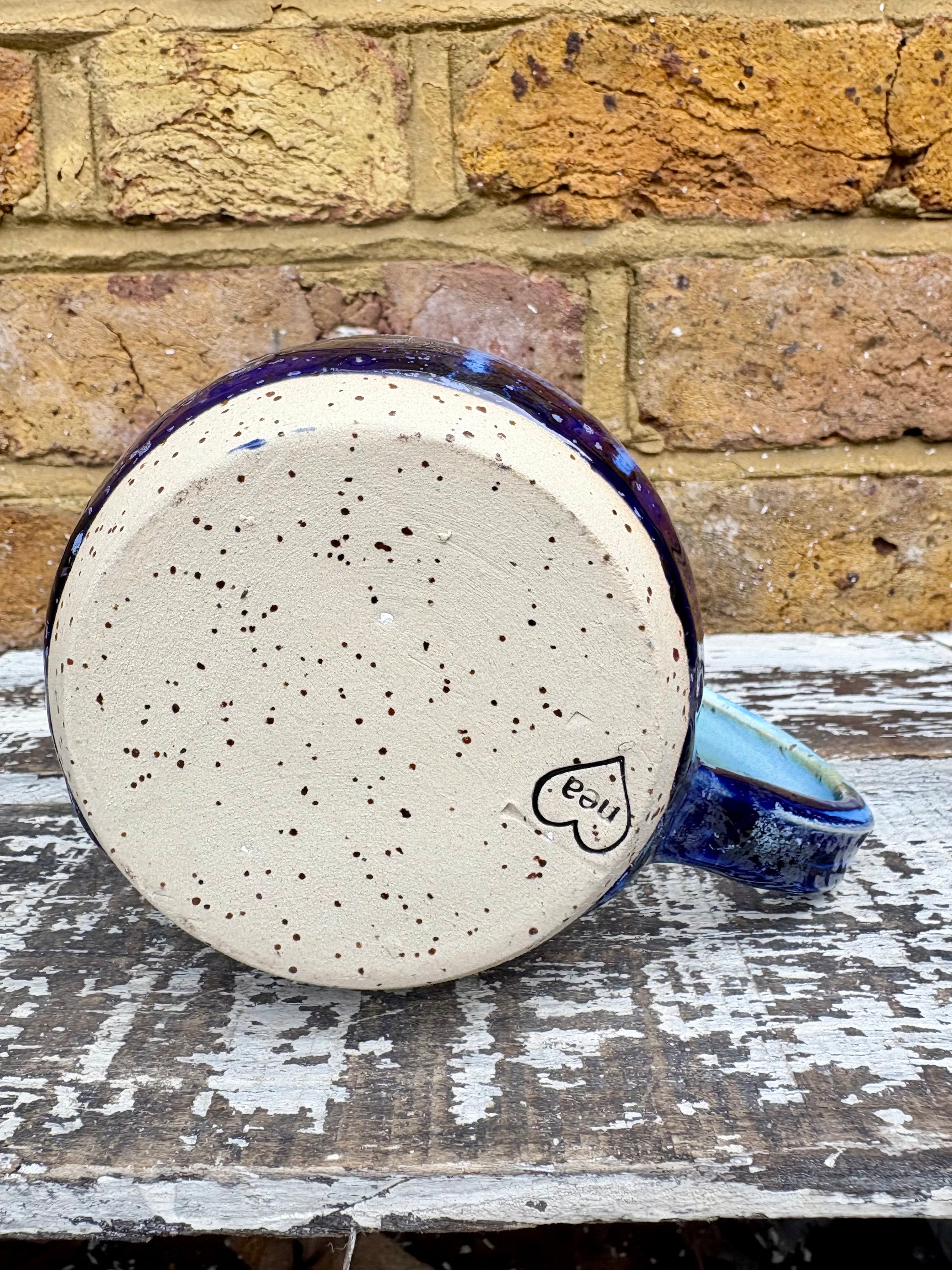 "cute but bat shit" mug