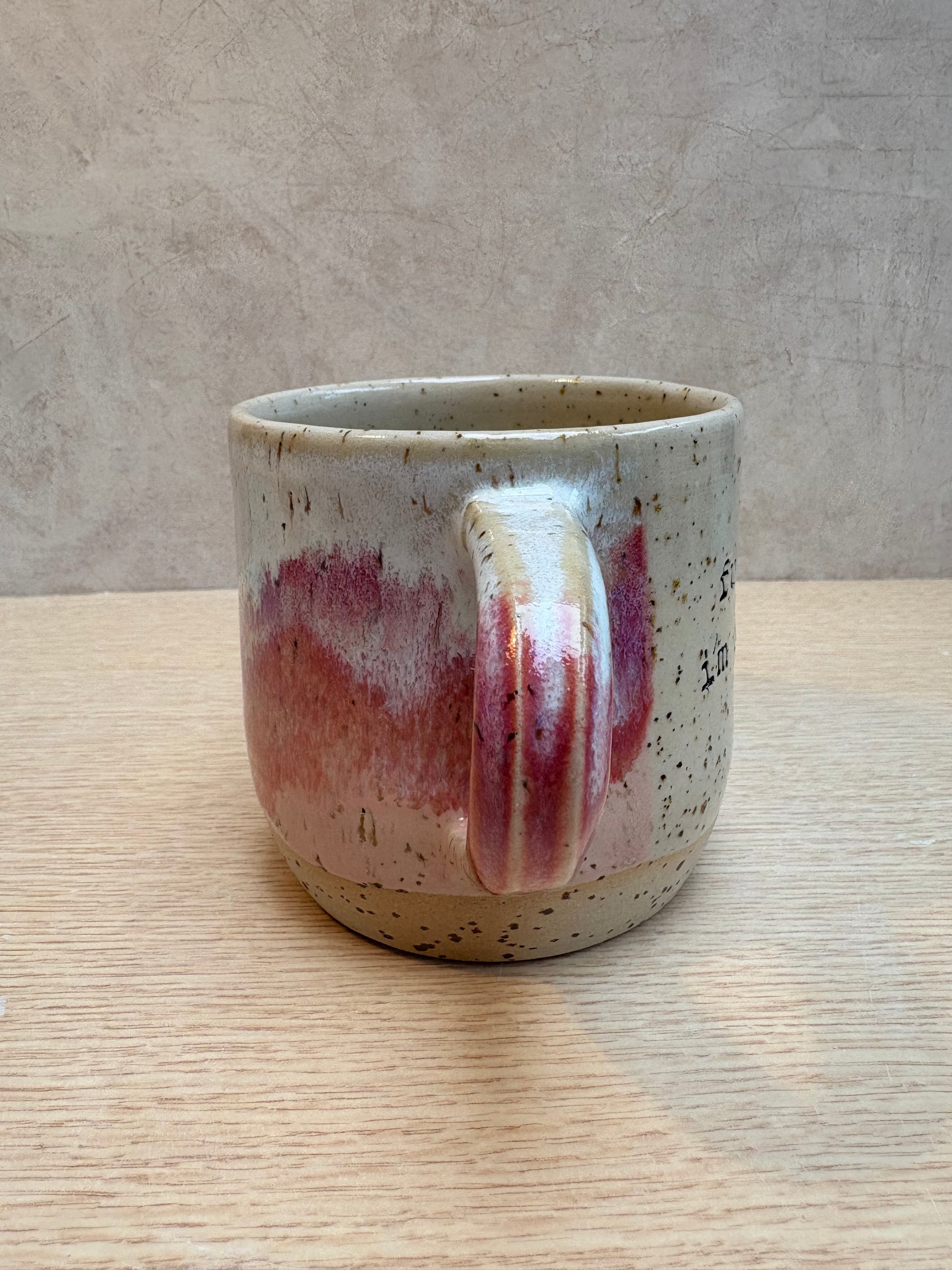 “Fuck off i'm reading" mug (Pink Raspberry Ripple)