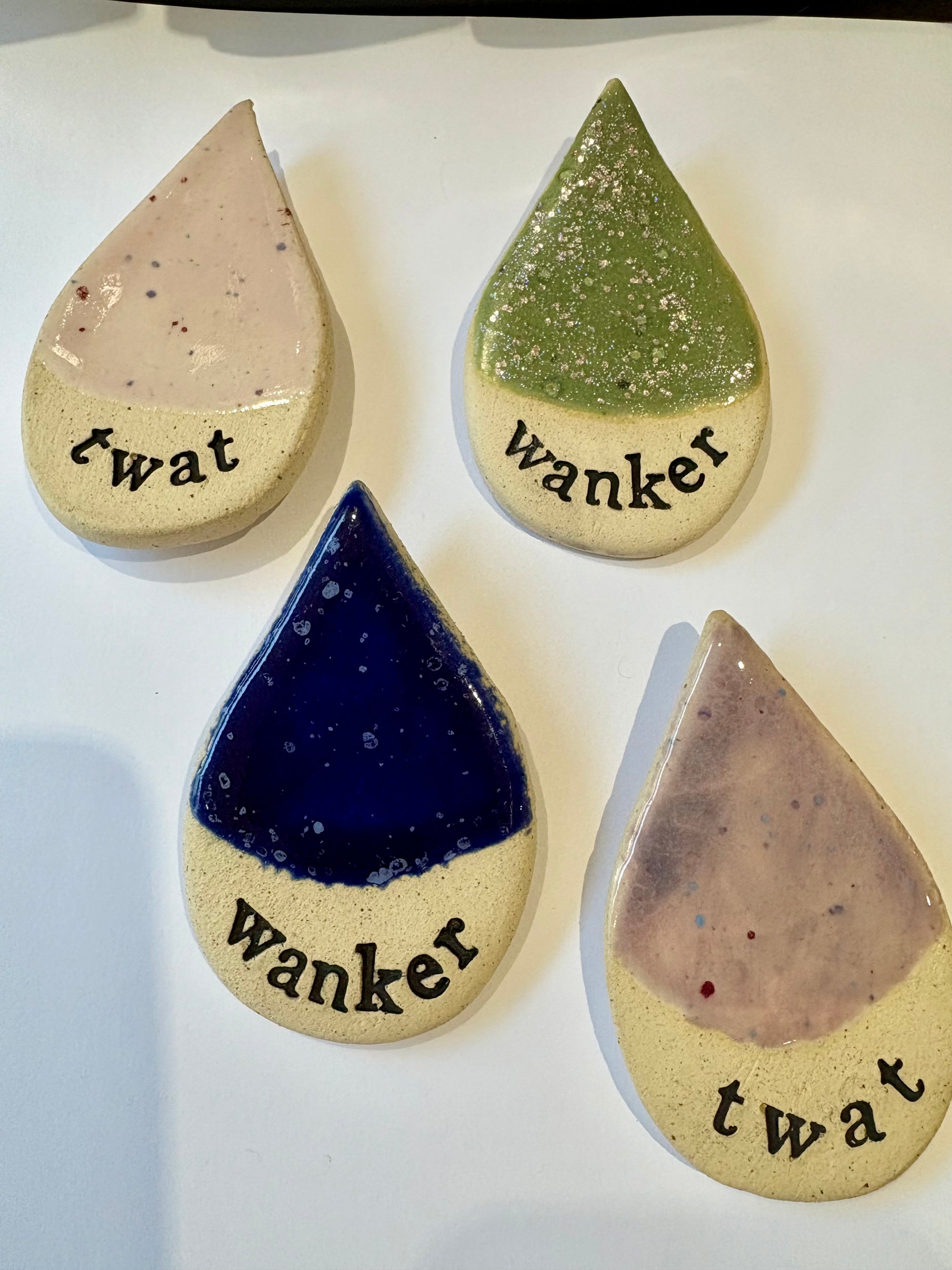 Sweary Magnet Set (4 magnets)