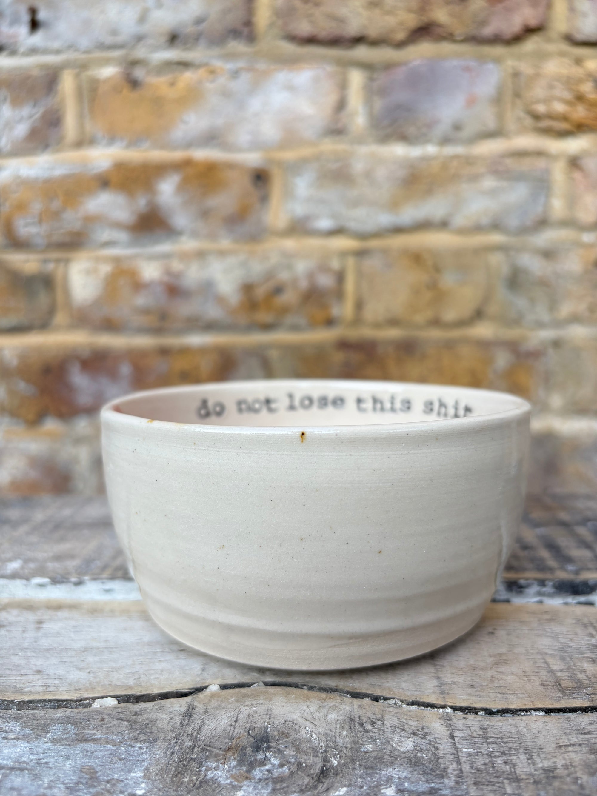 “do not lose this shit" trinket dish (pink)