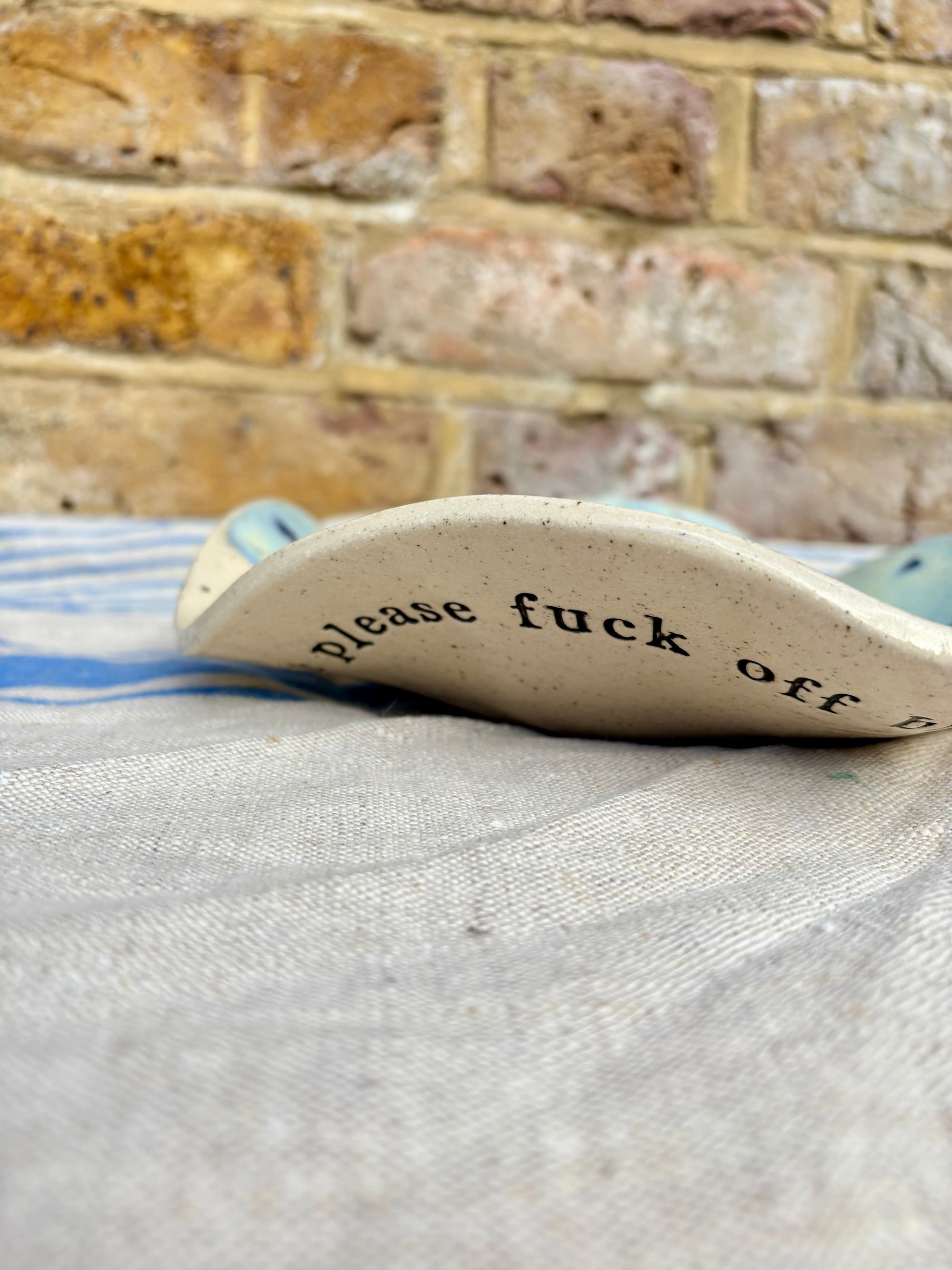 "good food, fine wine, great company..." serving dish