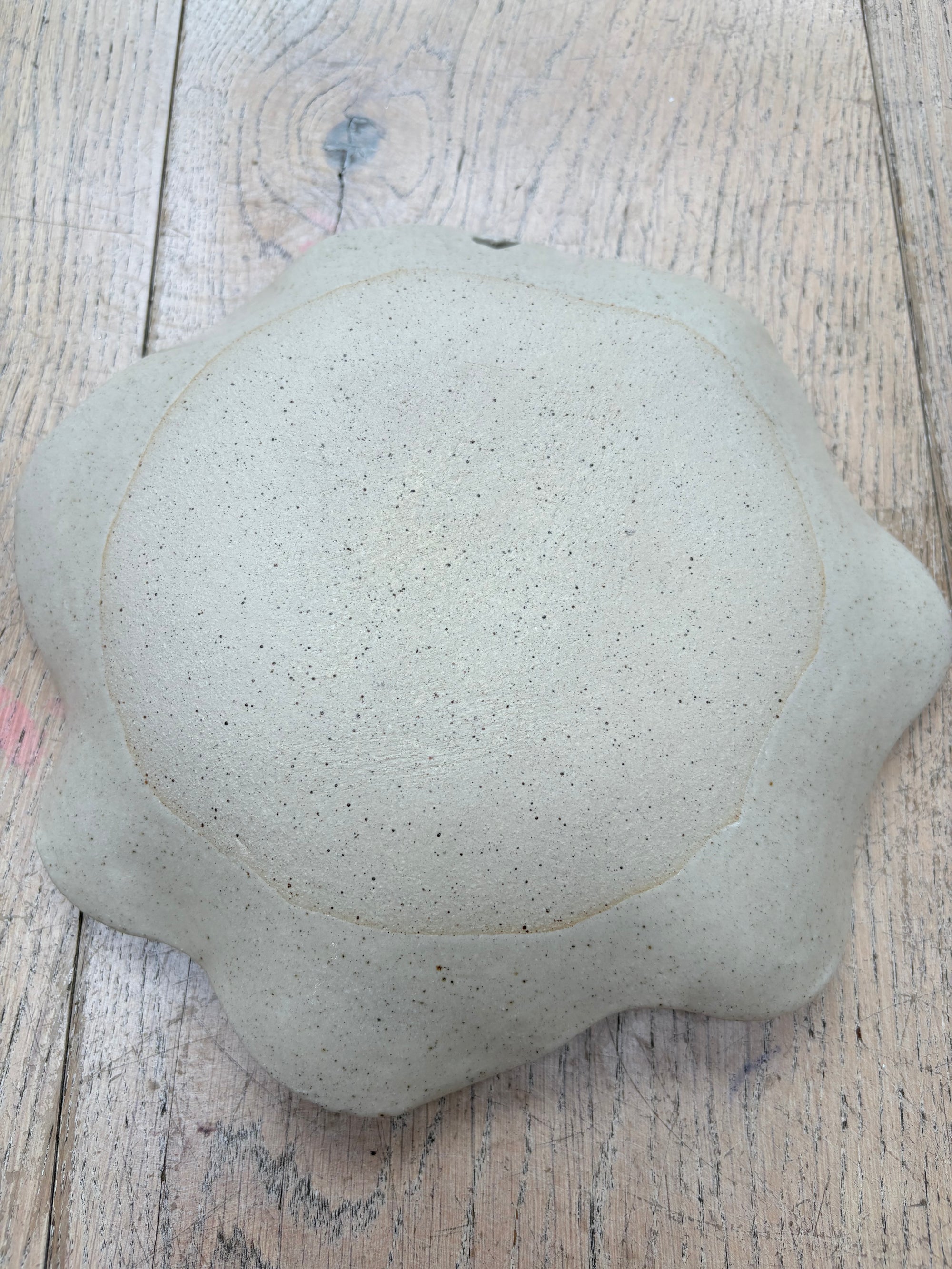 "this is our place, we make the rules" handmade ceramic bowl