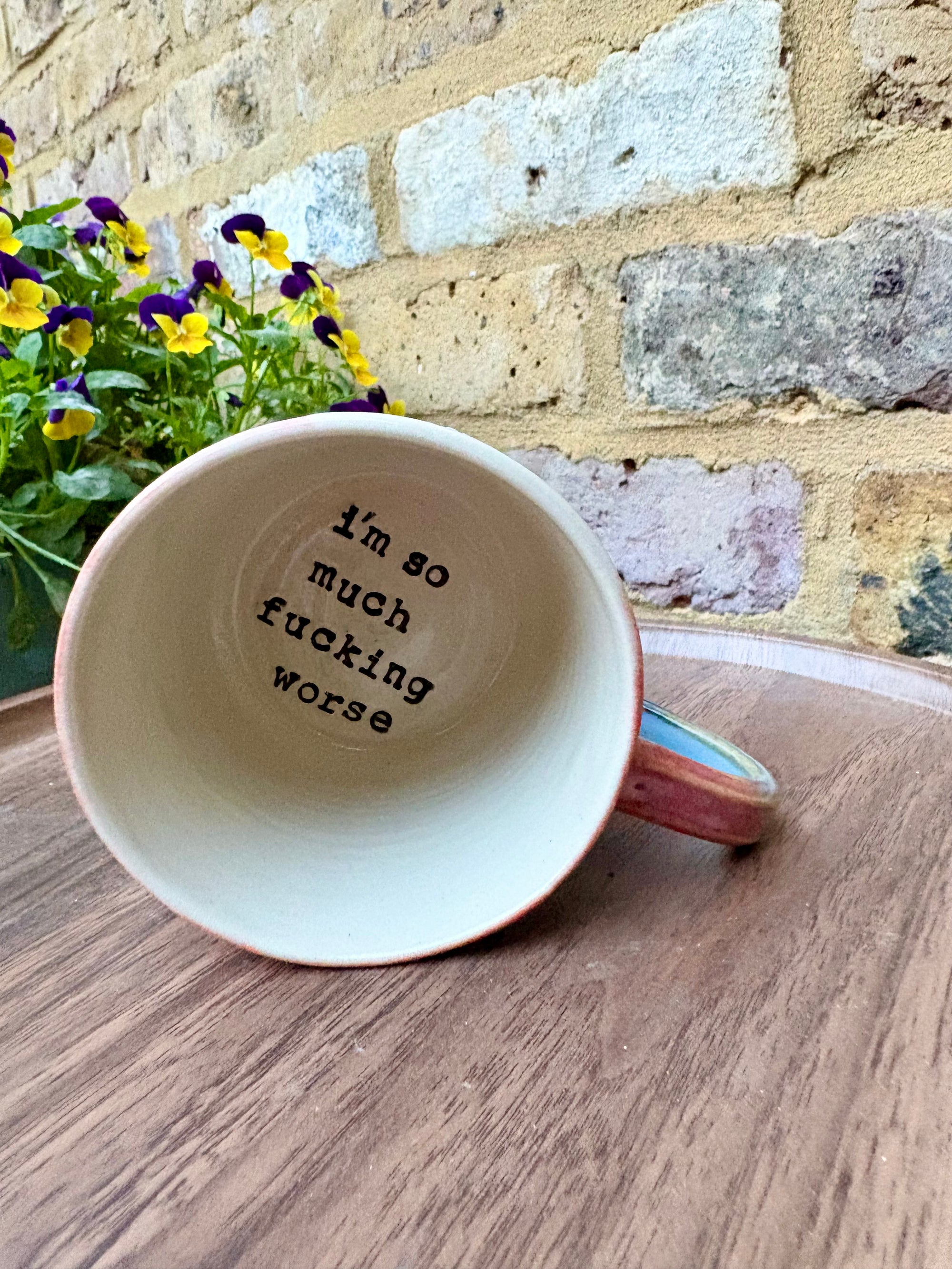 “I’m not like other girls" "I’m so much fucking worse” mug (small, right hander)