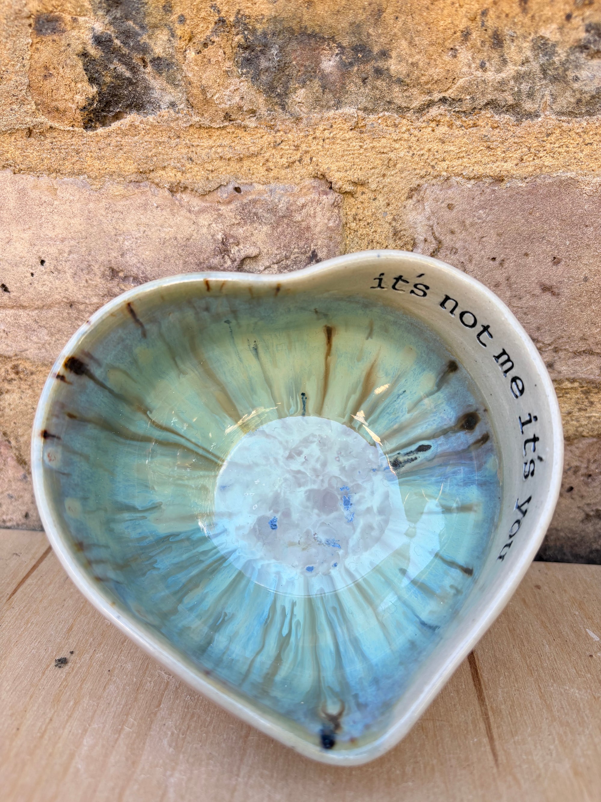 "it's not me, it's you" snack bowl