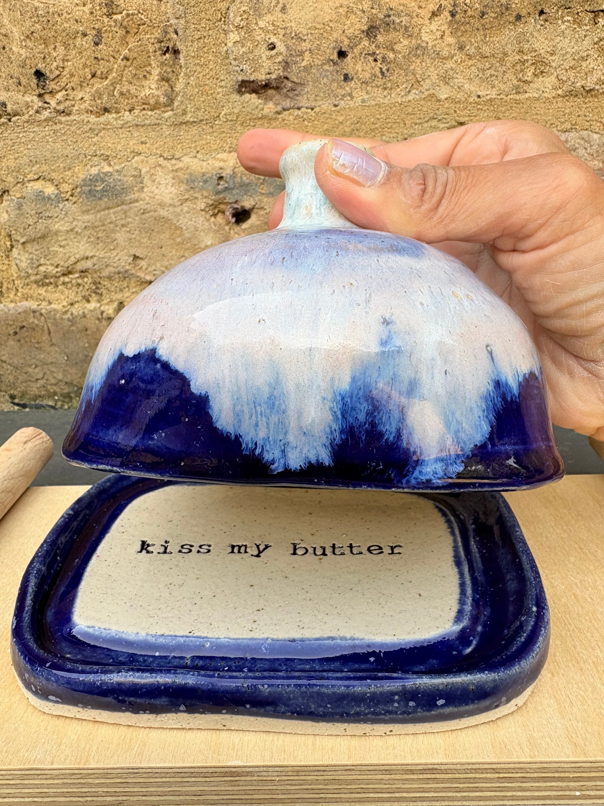 Butter Dish (kiss my butter)
